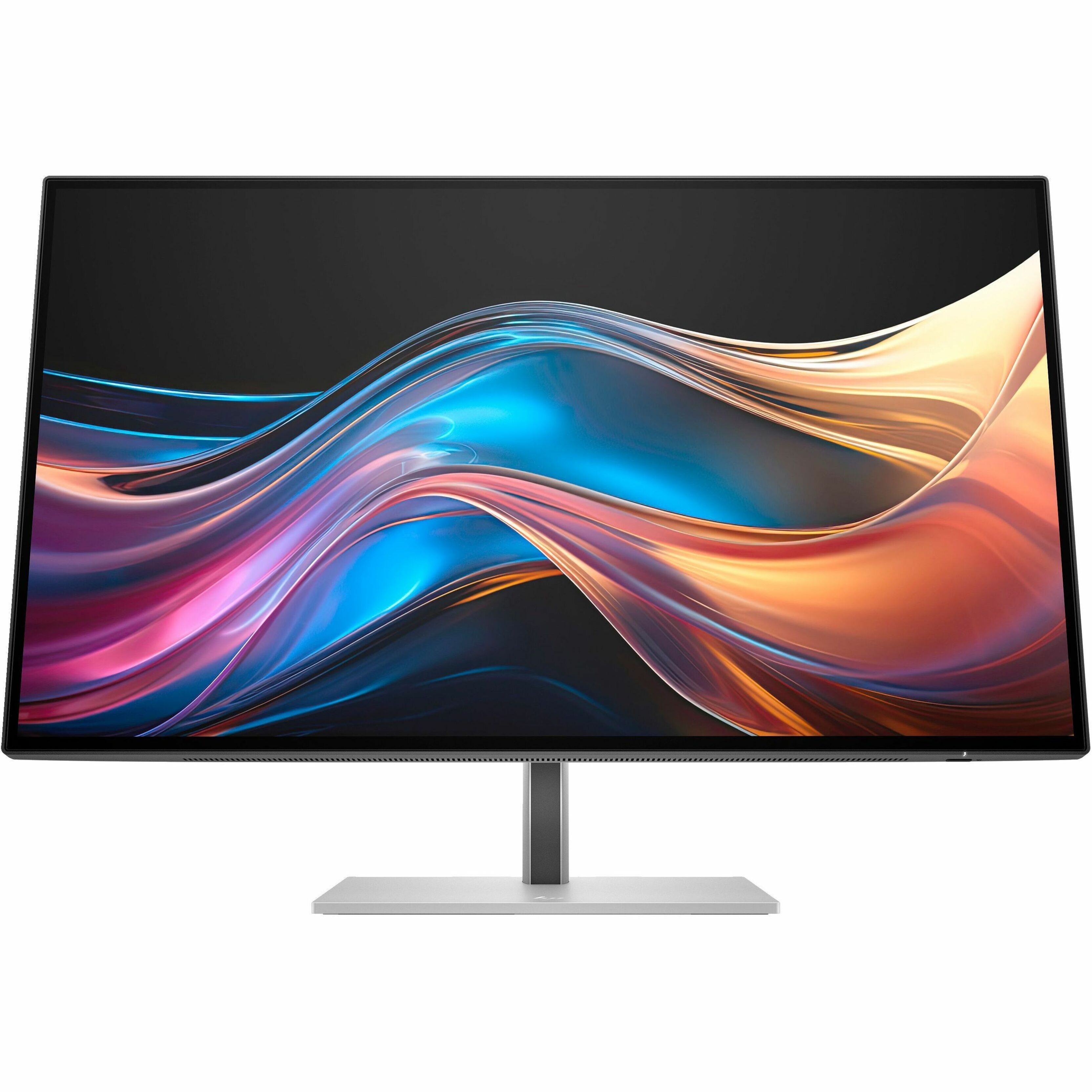 HP 727pq 27" Class WQHD LED Monitor - 16:9 - Natural Silver - 27" Viewable - In-plane Switching (IPS) Black Technology - Edge LED Backlight - 2560 x 1440 - FreeSync Premium - 400 Nit - 5 ms - 120 Hz Refresh Rate - Swivel, Height, Pivot, Tilt - USB Type-C - HDMI - DisplayPort - VESA Mount Compatible - USB Hub
