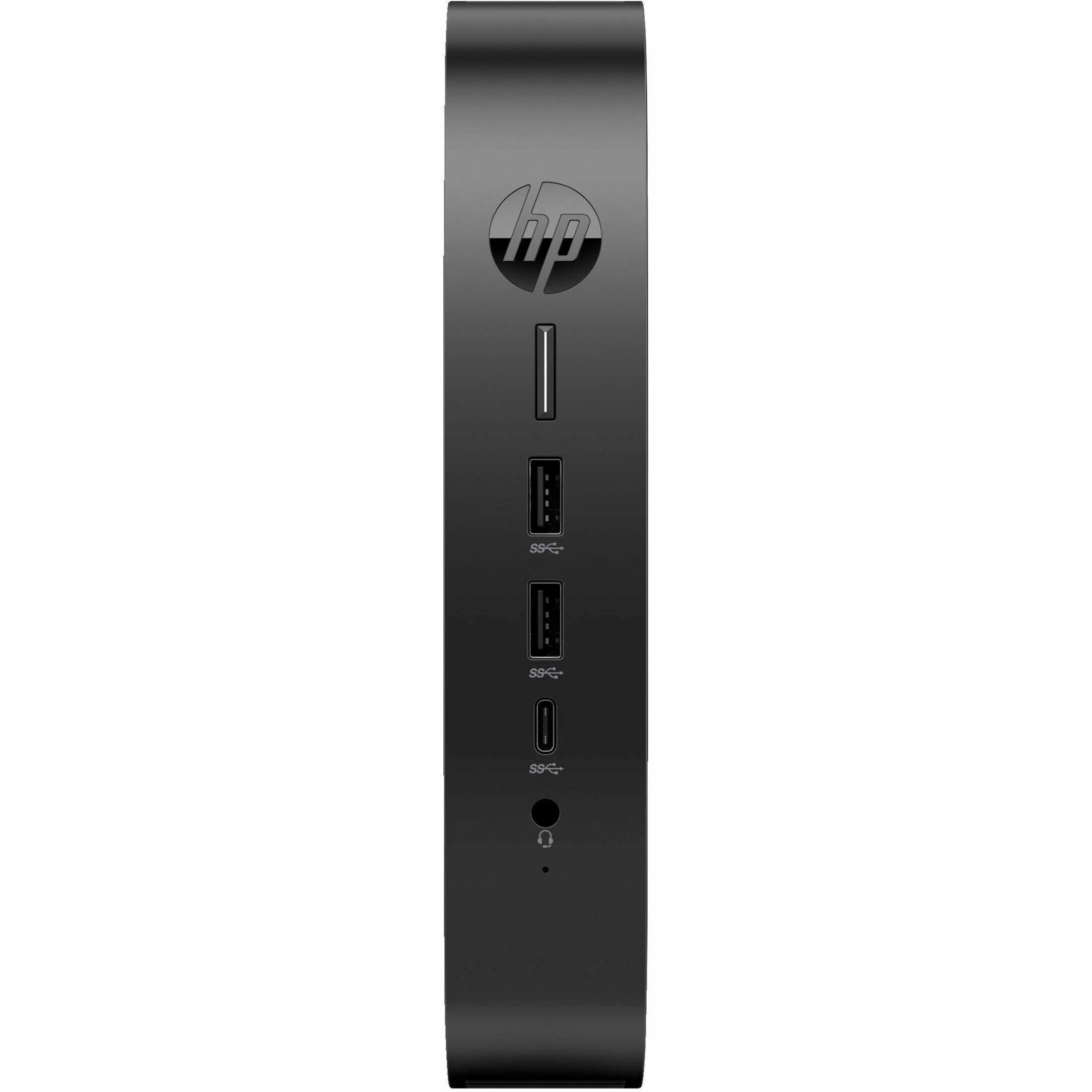 HP Elite t655 Thin Client - AMD Ryzen R2314 Quad-core (4 Core) 2.10 GHz - TAA Compliant - AMD Chip - 16 GB RAM DDR4 SDRAM - DDR4-3200/PC4-25600 - 256 GB SSD - AMD - Gigabit Ethernet - Windows 10 IoT Enterprise - IEEE 802.11ax - Bluetooth 5.3 - DisplayPort - Network (RJ-45) - 7 Total USB Port(s) - 2 USB 2.0 Port(s) - USB Type-C - 45 W