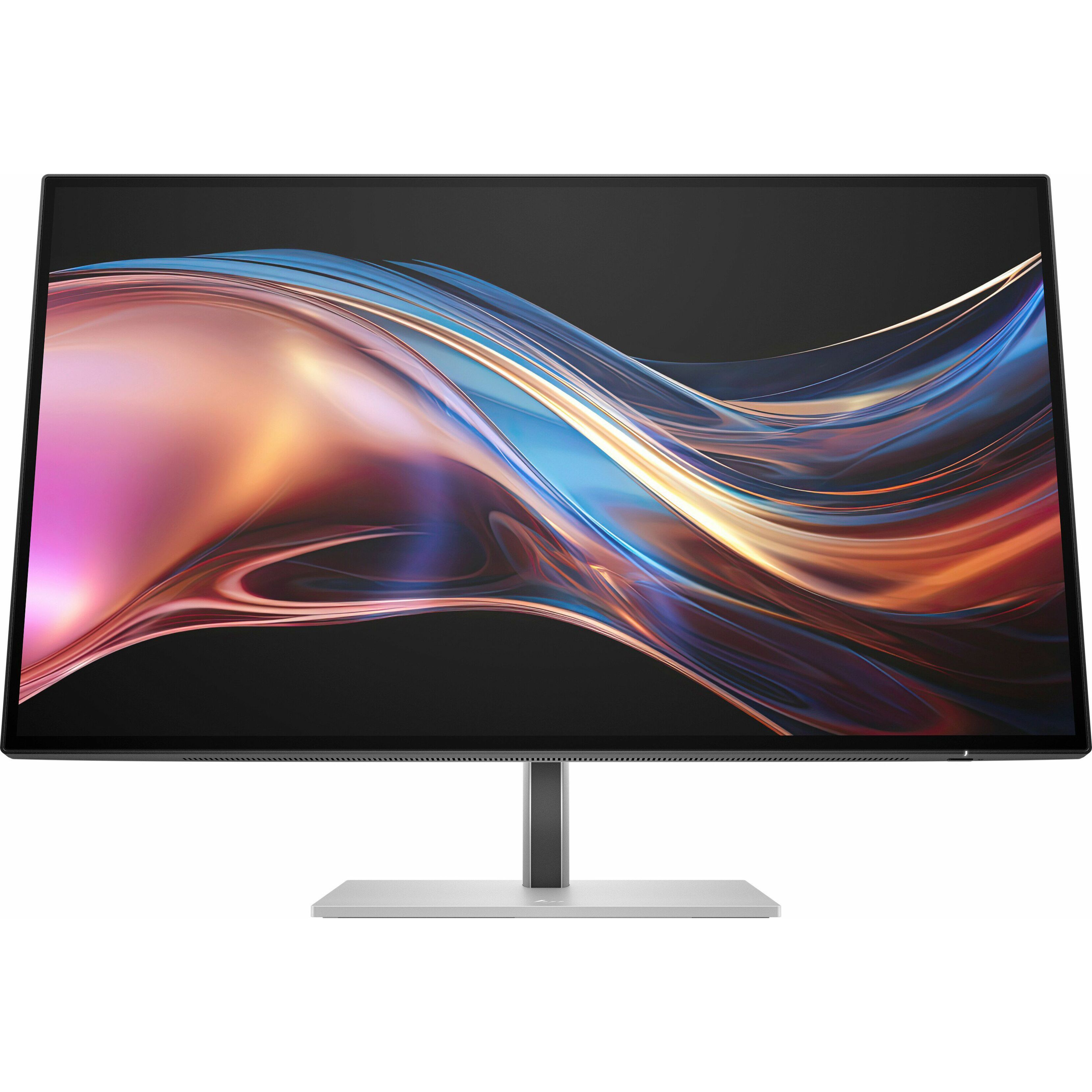 HP 727pu 27" Class WQHD LED Monitor - 16:9 - Natural Silver - 27" Viewable - In-plane Switching (IPS) Black Technology - Edge LED Backlight - 2560 x 1440 - FreeSync Premium - 400 Nit - 5 ms - 120 Hz Refresh Rate - Swivel, Height, Pivot, Tilt - USB Type-C - HDMI - DisplayPort - VESA Mount Compatible - USB Hub, KVM Switch
