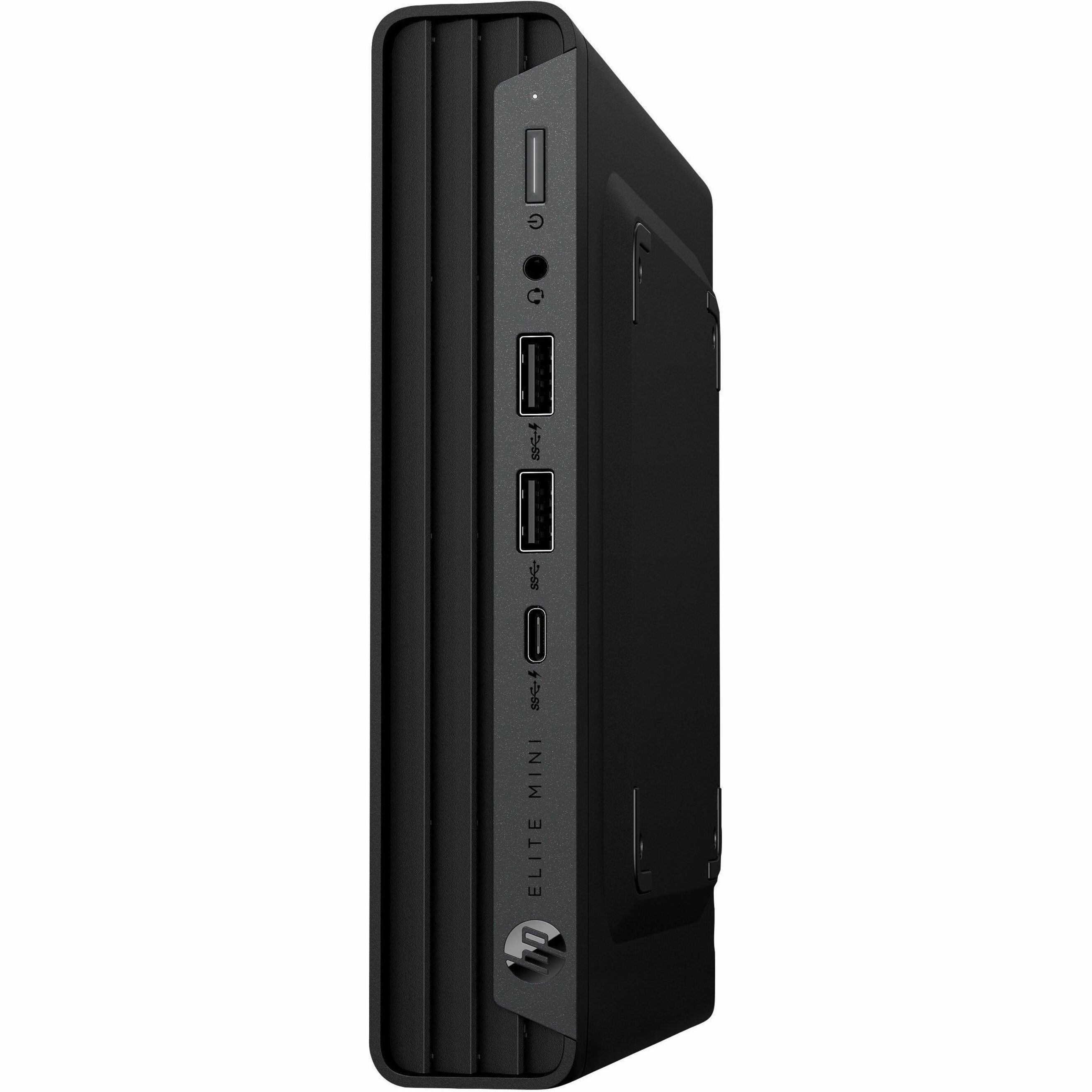 HP Elite Mini 600 G9 Desktop Computer - Intel Core i5 12th Gen i5-12500T - 16 GB - 512 GB PCI Express NVMe SSD - Mini PC - Intel Q670 Chip - Intel UHD Graphics 770 — bottom