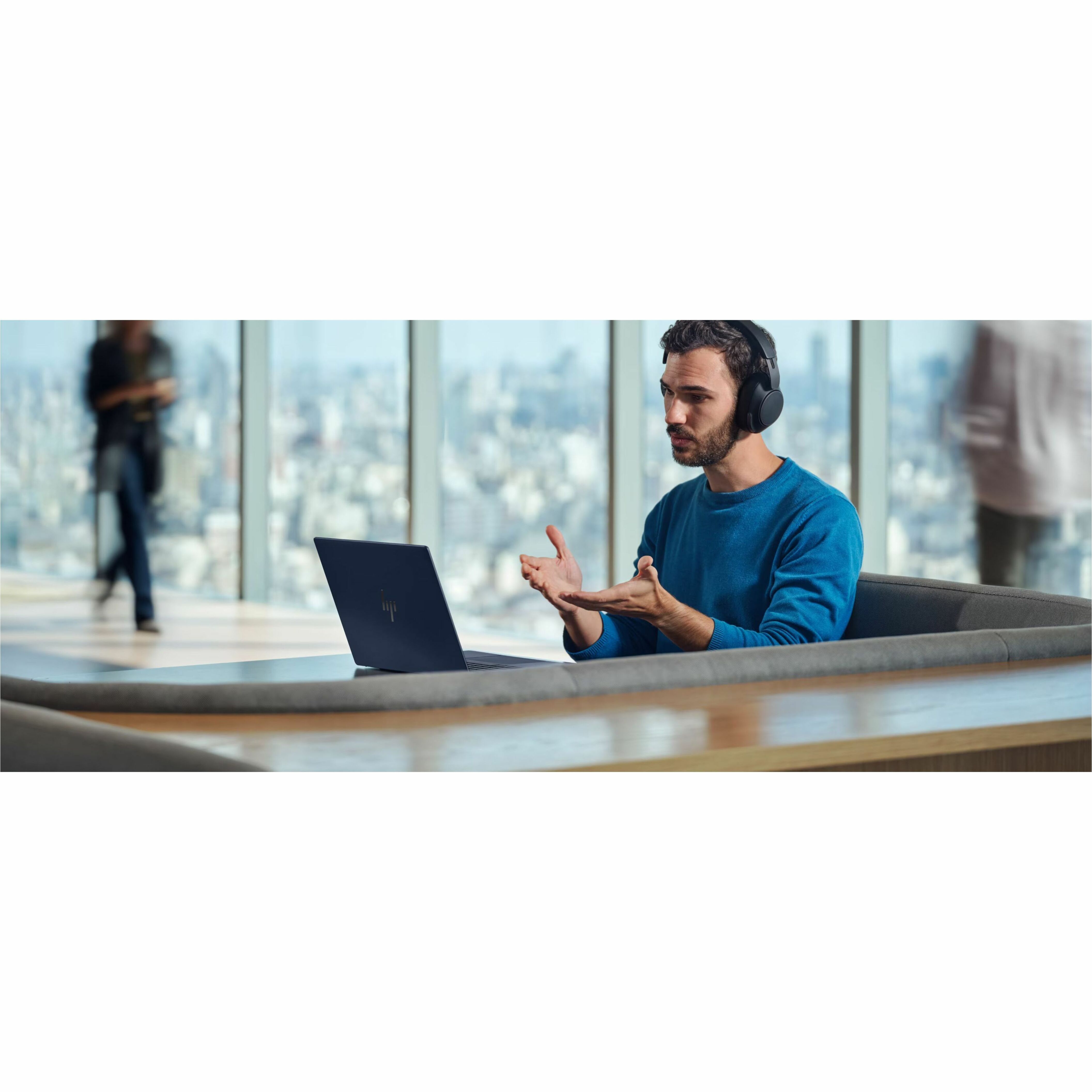 HP EliteBook Ultra G1q 14? Touchscreen Notebook AI PC - 2.2K - Qualcomm Snapdragon X1E-78-100 - 32 GB - 512 GB SSD - Qualcomm Chip - 2240 x 1400 - Windows 11 Pro - Qualcomm Adreno GPU - In-plane Switching (IPS) Technology, BrightView - Front Camera/Webcam - IEEE 802.11be Wireless LAN Standard — alternate image11