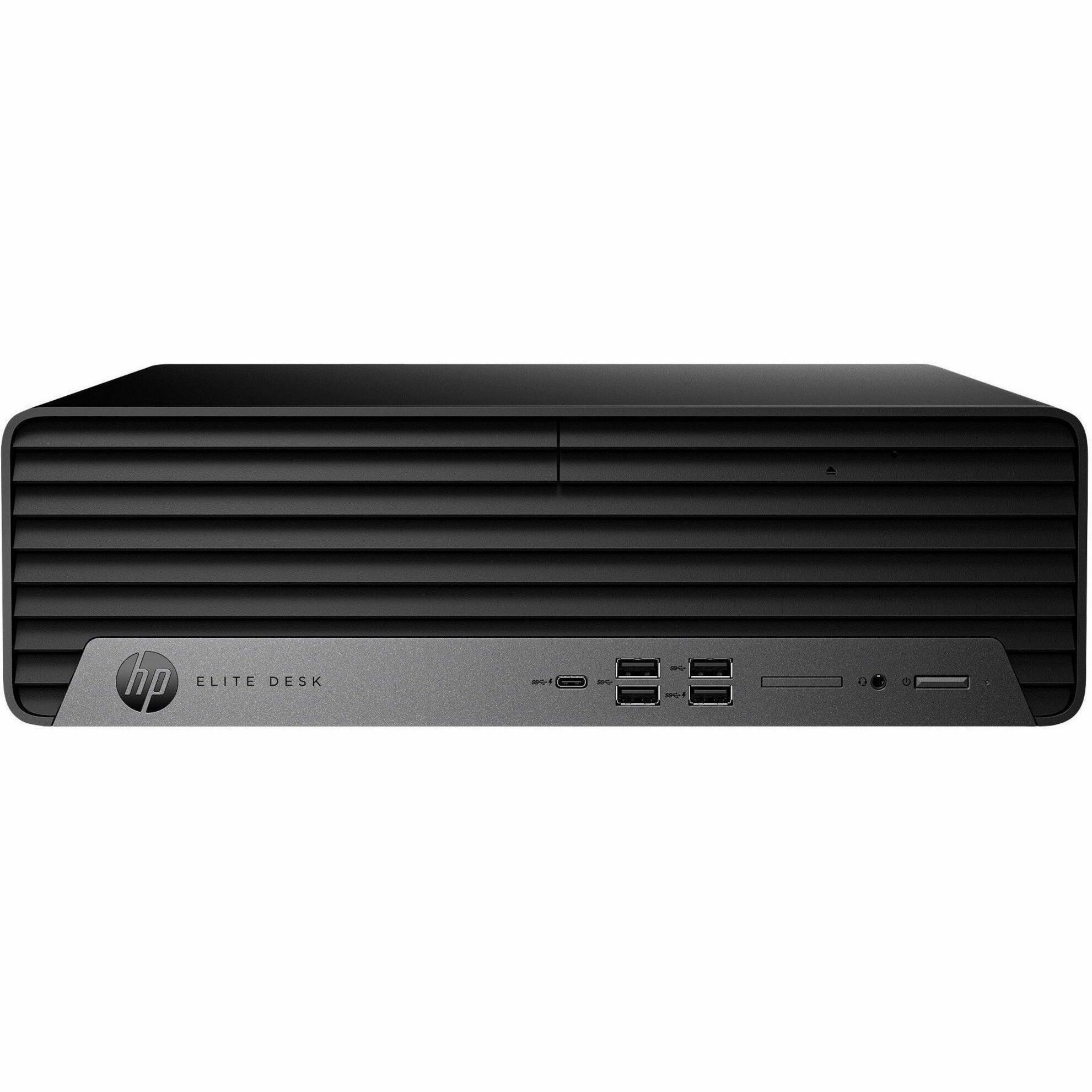 HP Elite 805 G9 Desktop Computer - AMD Ryzen 5 PRO Ryzen 8000 Series 8600G - 16 GB - 512 GB PCI Express NVMe SSD - Small Form Factor - AMD PRO 665 Chip — frontmaximum