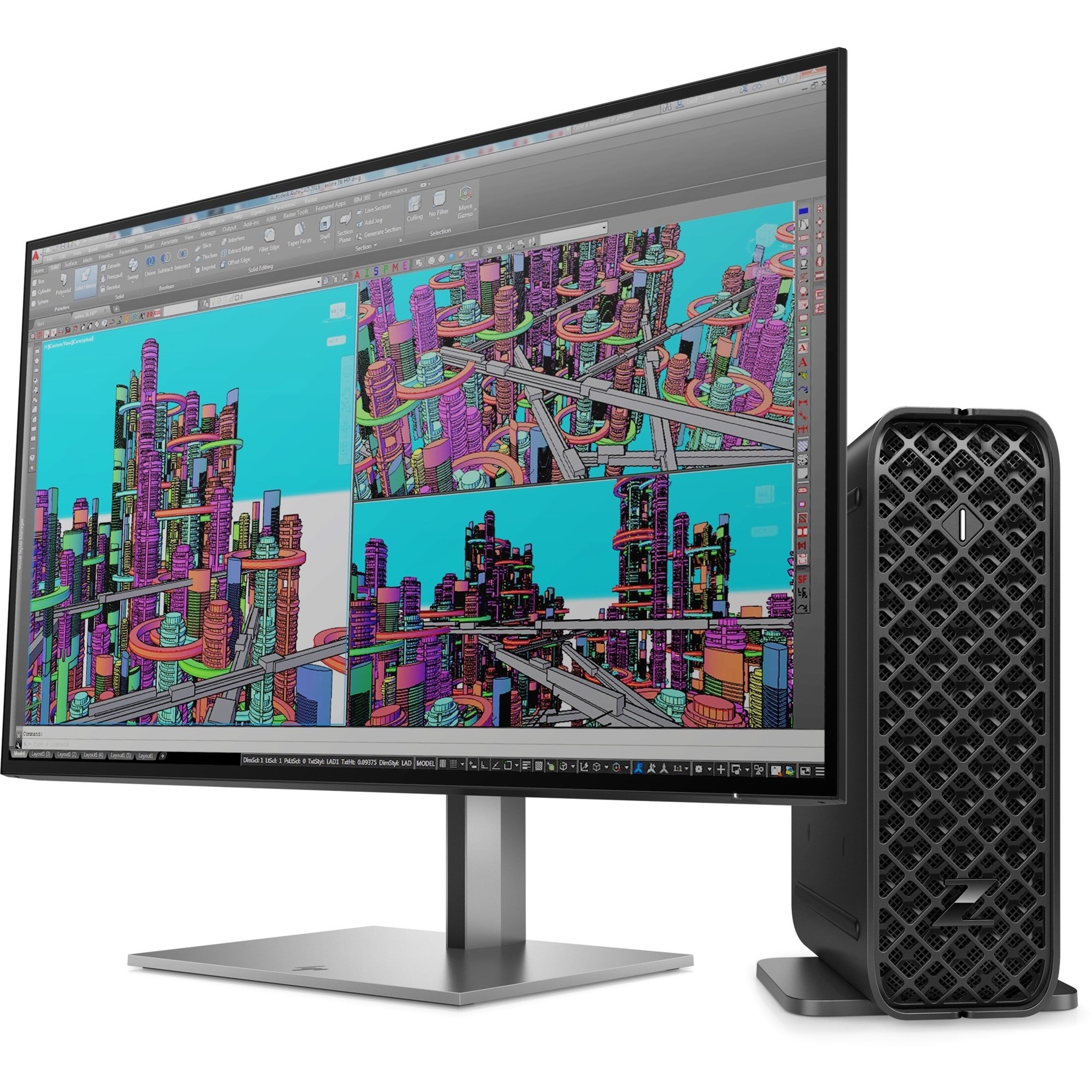 HP Z2 Mini G9 Workstation - Mini PC - Intel W680 Chip - NVMe Controller - 0, 1 RAID Levels - Gigabit Ethernet — alternate image10