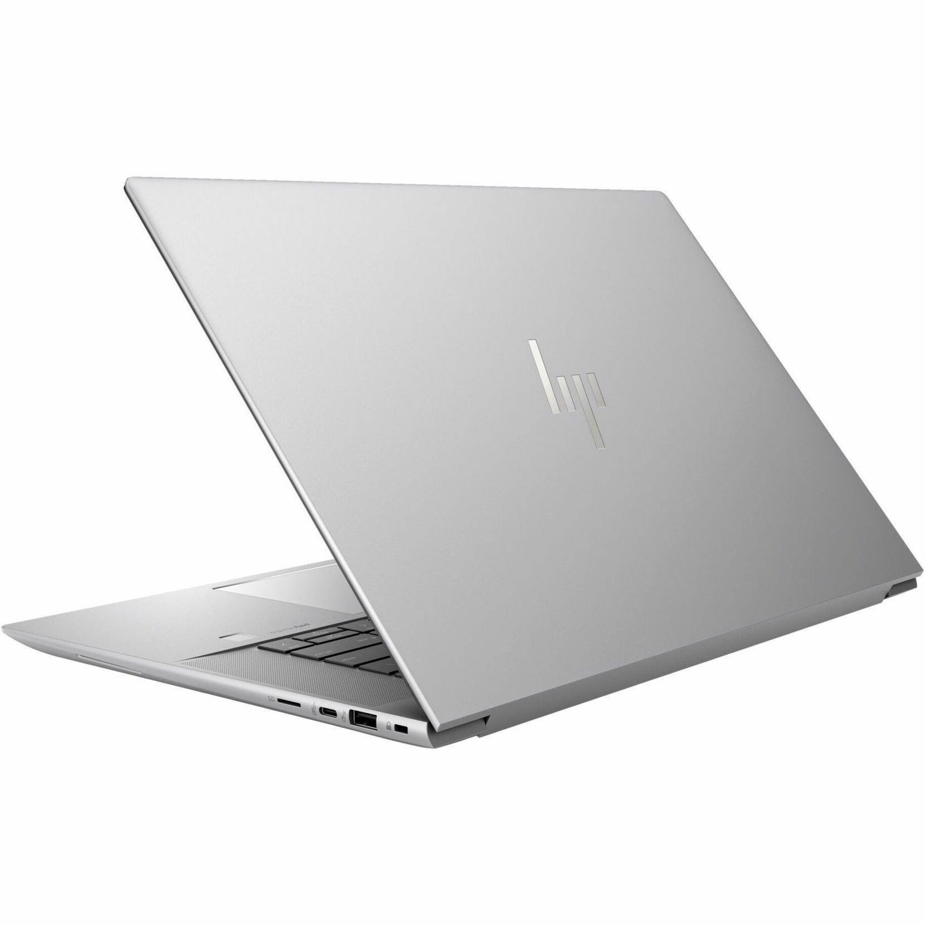 HP ZBook Studio G11 16" Mobile Workstation - WUXGA - 60 Hz - Intel Core Ultra 7 165H - 64 GB - Intel Chip - 1920 x 1200 - In-plane Switching (IPS) Technology - Front Camera/Webcam - IEEE 802.11be Wireless LAN Standard — rear