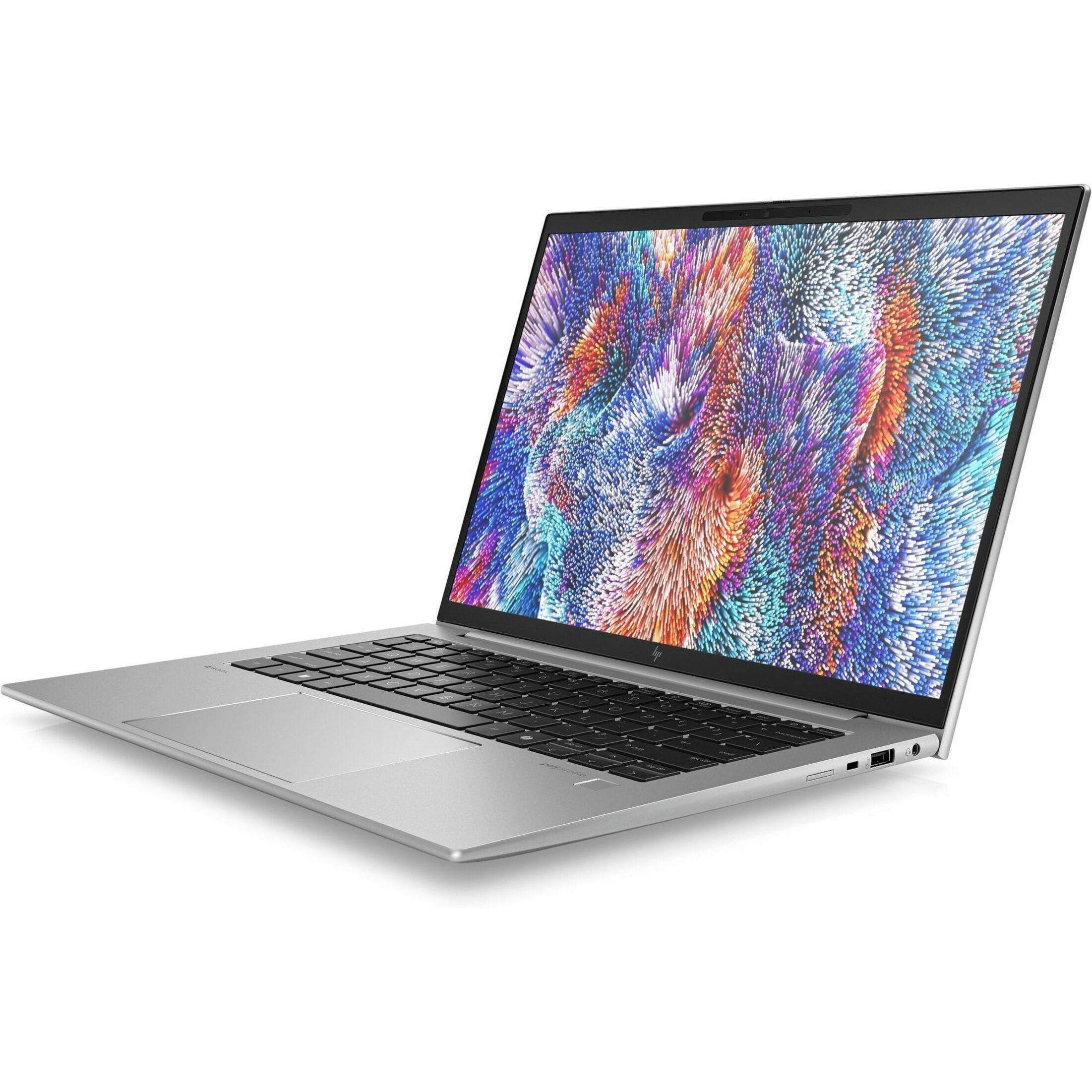 HP ZBook Firefly G11 A 14" Mobile Workstation - AMD Ryzen 7 8840HS - 16 GB - 512 GB SSD - AMD Chip - AMD Radeon Graphics - In-plane Switching (IPS) Technology - IEEE 802.11ax Wireless LAN Standard — alternate image1