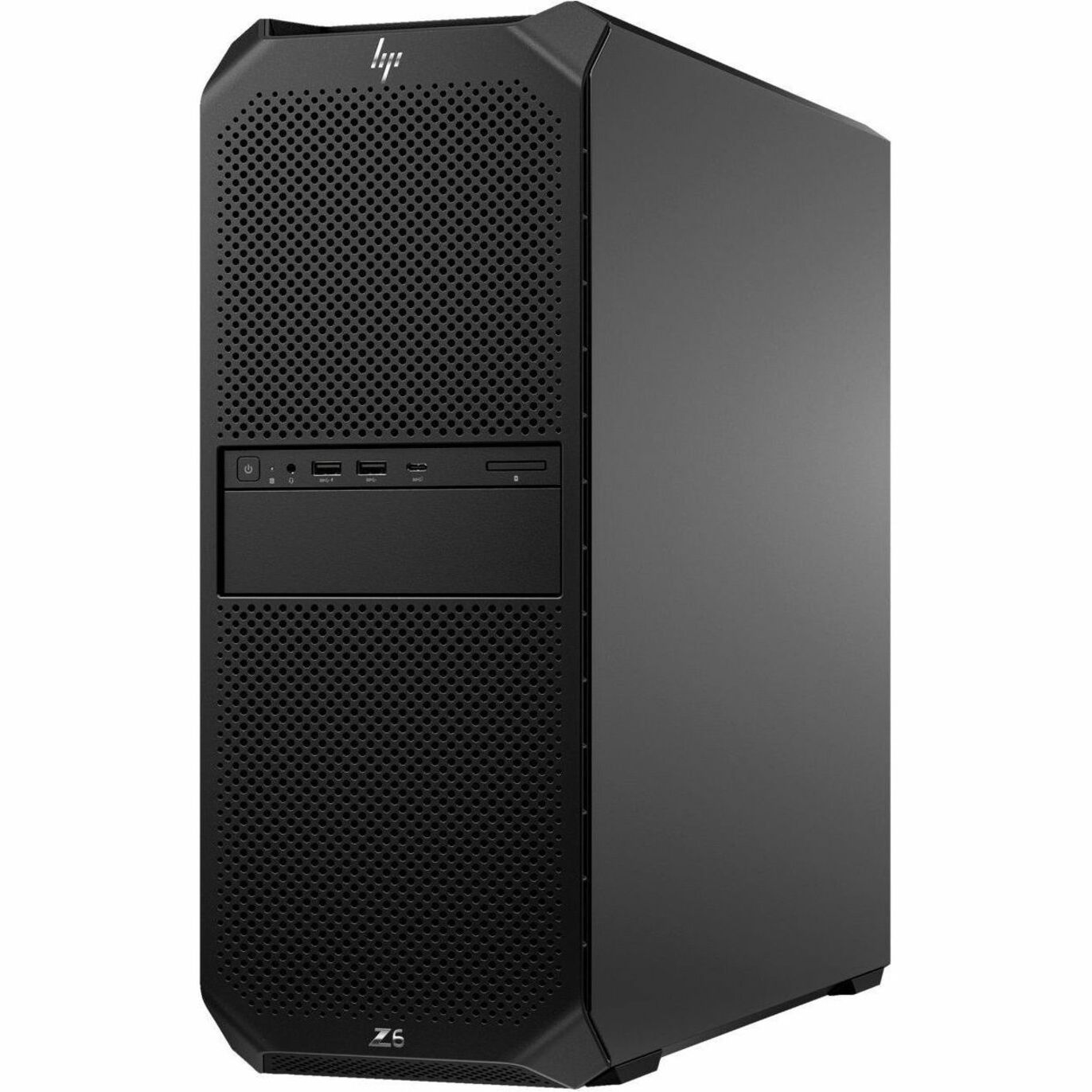 HP Z6 G5 A Workstation - 1 Ryzen Threadripper PRO 7995WX - 4 TB HDD - Tower - Black - AMD PRO 695 Chip - Serial ATA/600, NVMe Controller - 0, 1, 5, 10 RAID Levels - Gigabit Ethernet — leftmaximum
