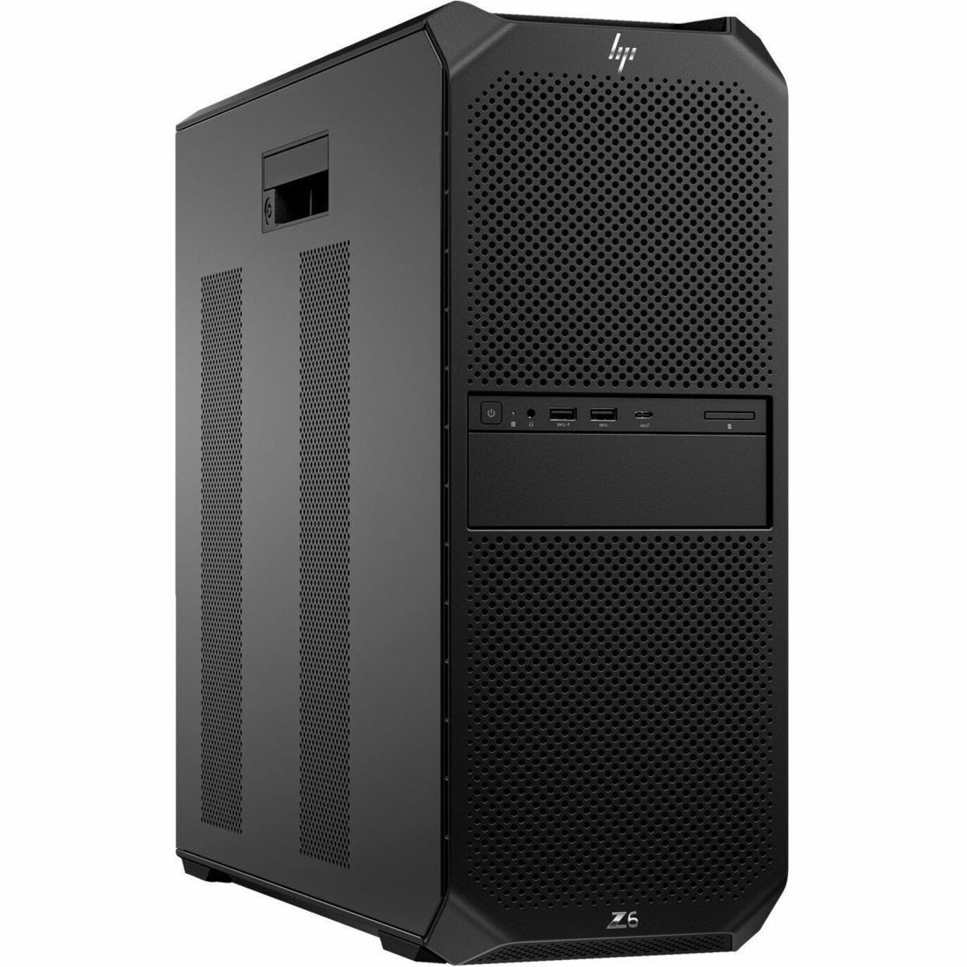 HP Z6 G5 A Workstation - 1 Ryzen Threadripper PRO 7995WX - 4 TB HDD - Tower - Black - AMD PRO 695 Chip - Serial ATA/600, NVMe Controller - 0, 1, 5, 10 RAID Levels - Gigabit Ethernet — rightmaximum
