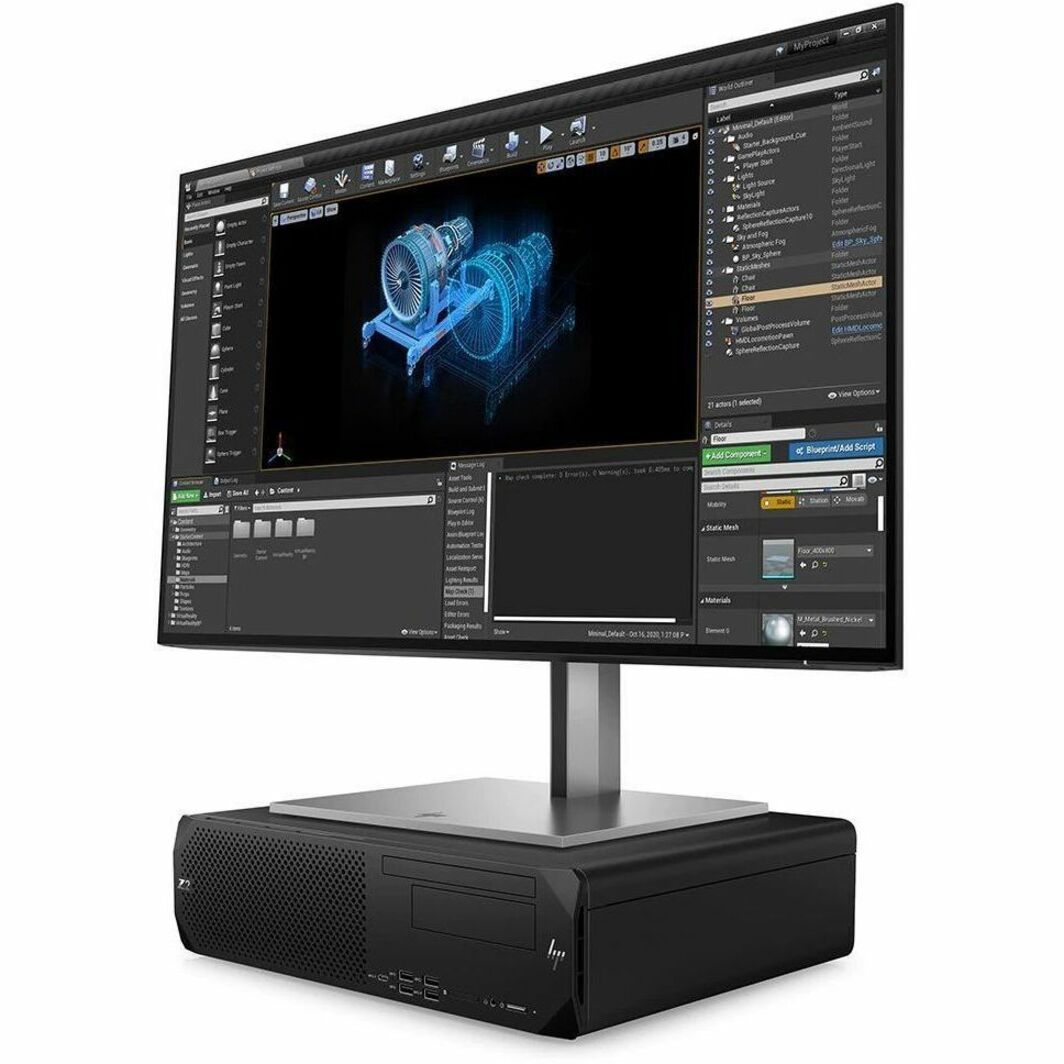 HP Z2 G9 Workstation - 1 Core i9 14th Gen i9-14900 - 32 GB - 1 TB SSD - Small Form Factor - Black - Intel W680 Chip - Windows 11 Pro - 16 GB Graphics - NVMe, Serial ATA/600 Controller - 0, 1 RAID Levels - Gigabit Ethernet — alternate image4