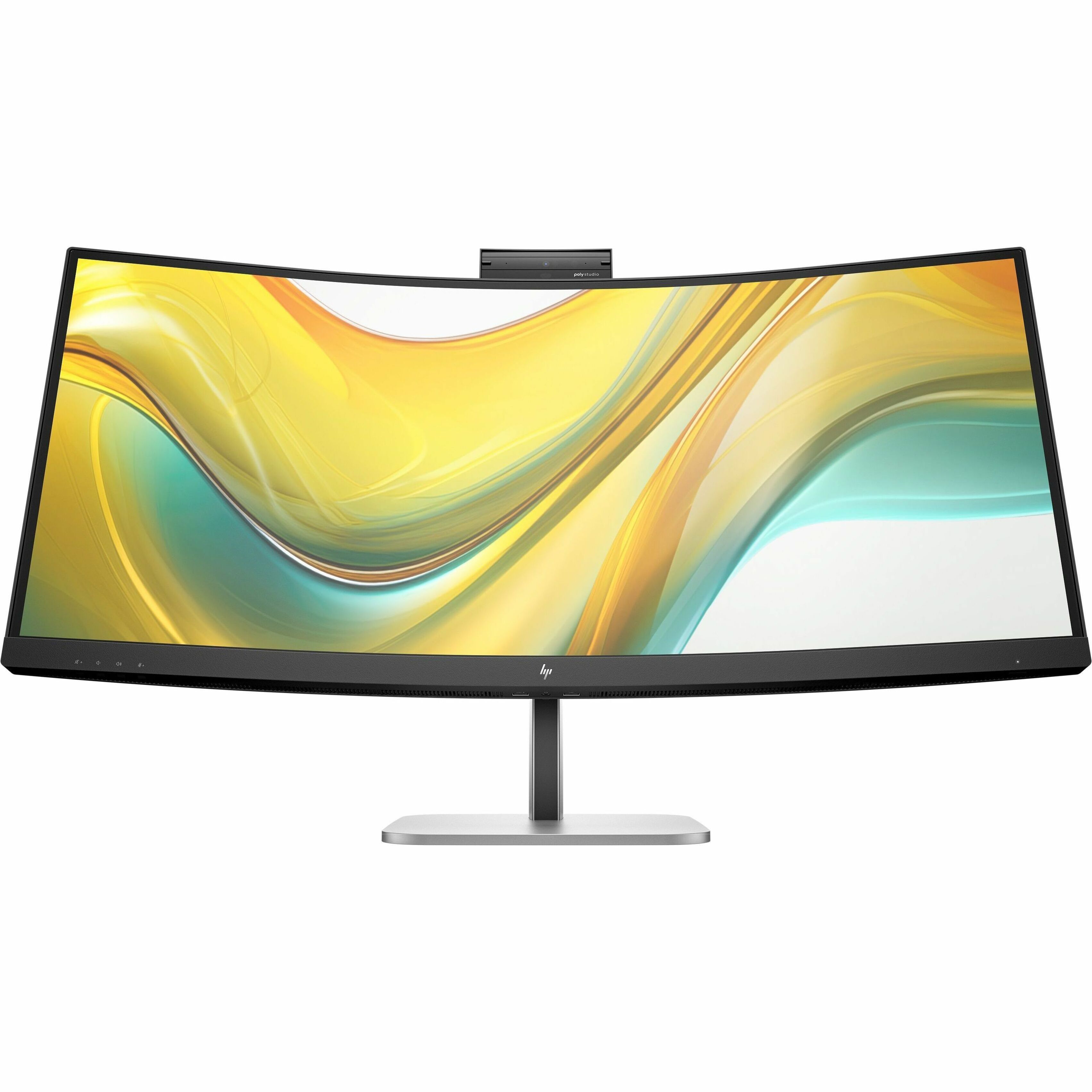 HP 534pm 34" Class WQHD LCD Monitor - 34" Viewable - 2560 x 1440 - USB Type-C — frontmaximum