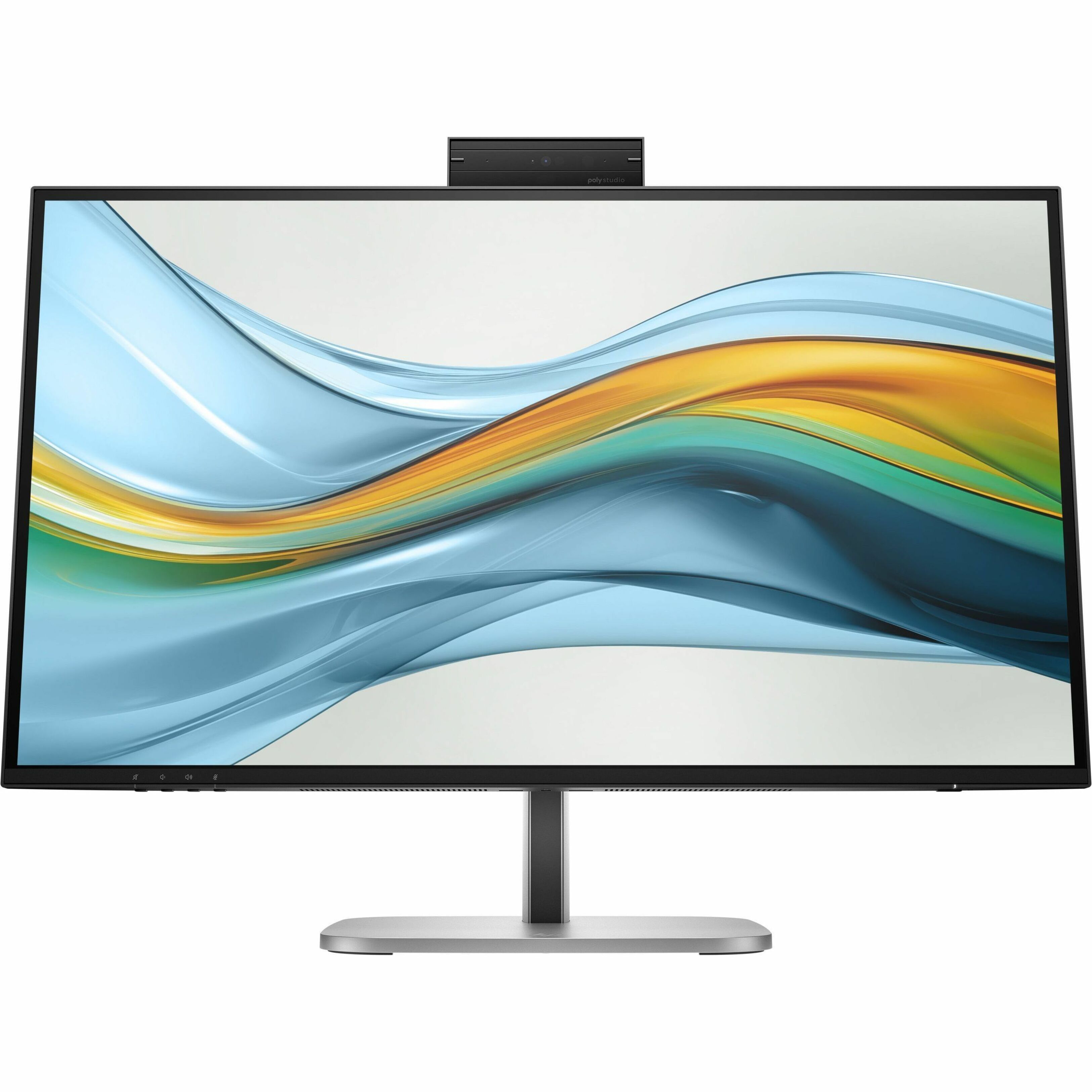HP 527pm 27" Class WQHD LCD Monitor - 16:9 - Sleek Black, Silver - 27" Viewable - In-plane Switching (IPS) Technology - 2560 x 1440 - 350 Nit - 100 Hz Refresh Rate - Speakers - USB Type-C