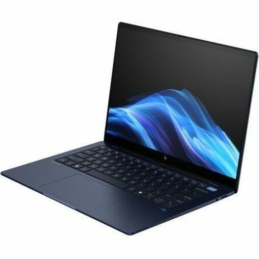 HP EliteBook Ultra G1q 14" Touchscreen Notebook - 2.2K - Qualcomm Snapdragon X Elite X1E-78-100 - 32 GB - 1 TB SSD - Bilingual Keyboard - Smart Buy - Qualcomm Chip - 2240 x 1400 - Windows 11 Pro - Qualcomm Adreno GPU - In-plane Switching (IPS) Technology, BrightView - Front Camera/Webcam - 26 Hours Battery Run Time - IEEE 802.11be Wireless LAN Standard — alternate image2