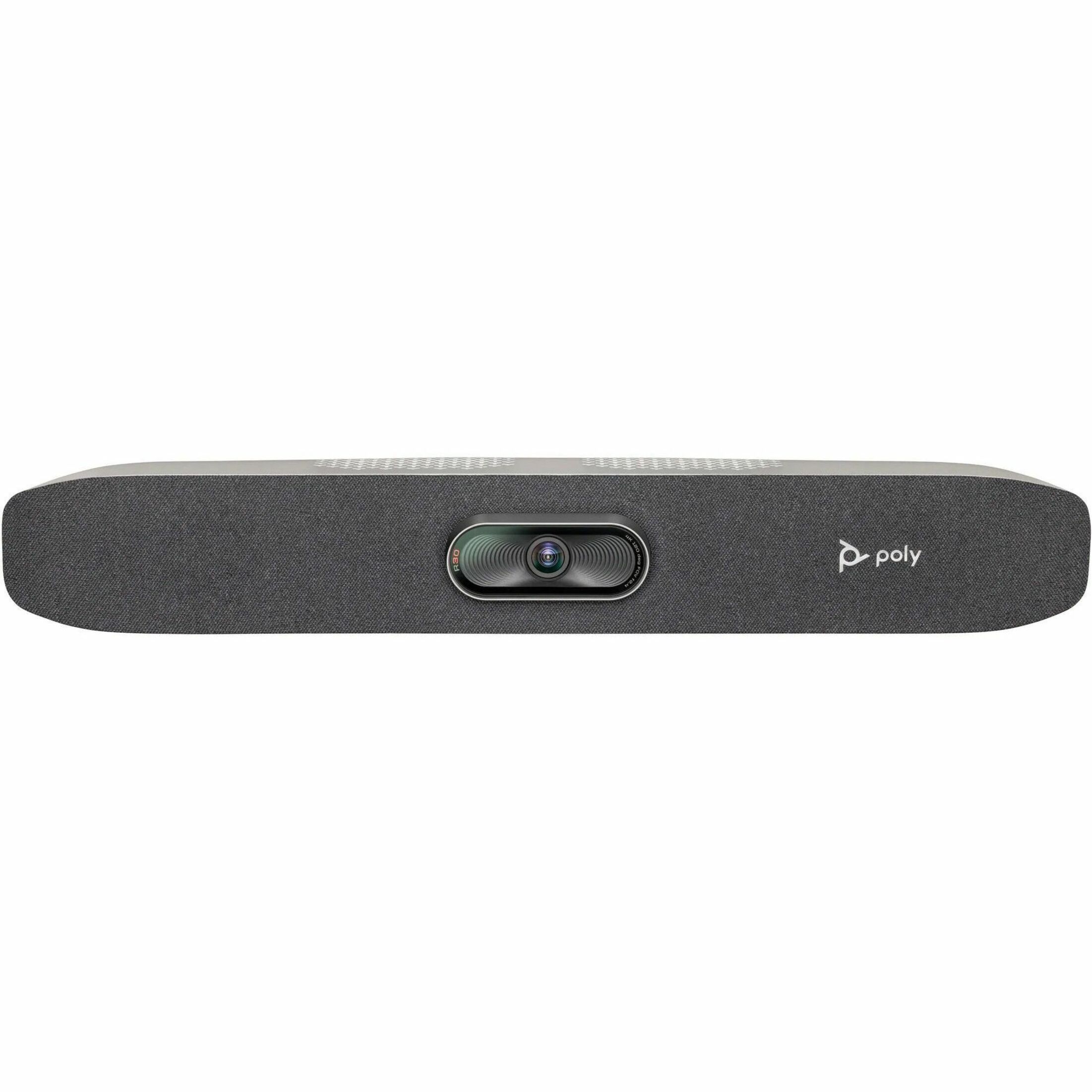 Poly Studio R30 USB Video Bar No Radio GSA/TAA JITC - For Meeting Room, Boardroom, Video Conferencing - Small Room Size Supported - 4096 x 2160 Video (Live) - 4K - USB - TAA Compliant — alternate image3