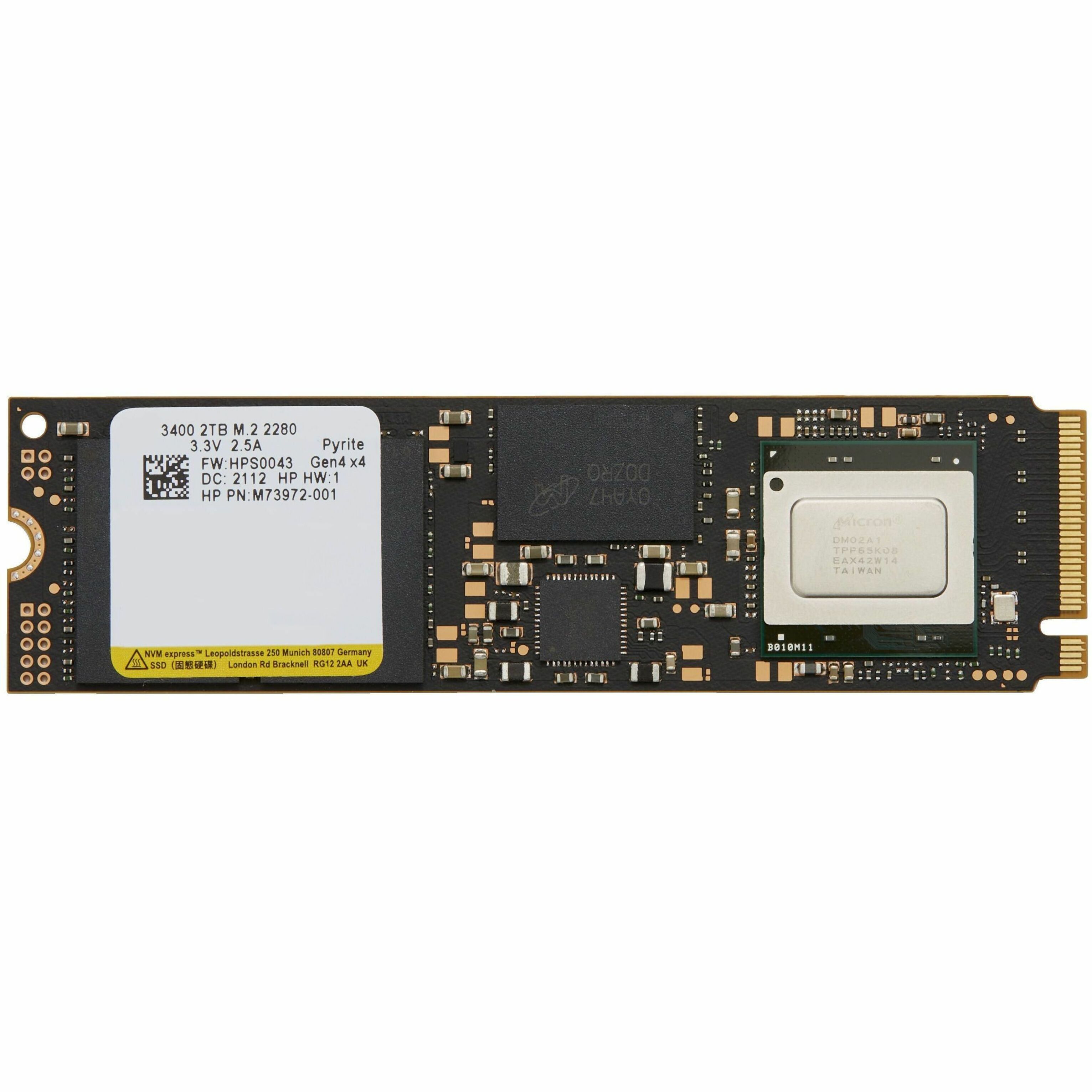 HP 2 TB Solid State Drive