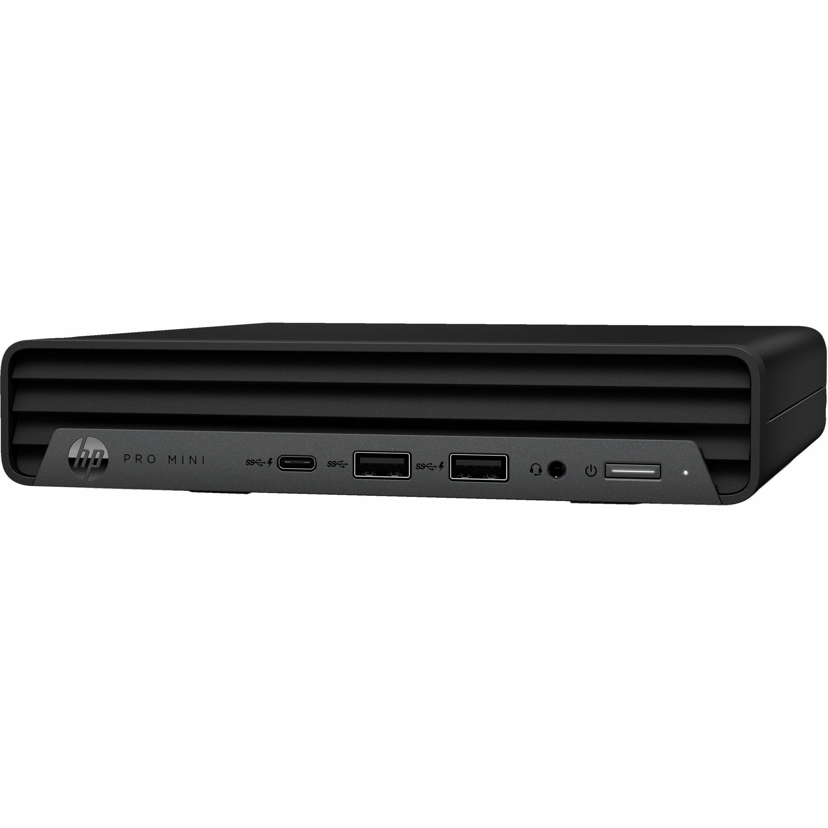 HP Pro Mini 400 G9 Desktop Computer - Intel Core i5 14th Gen i5-14500T - 32 GB - 512 GB SSD - Mini PC - Intel Q670 Chip - Windows 11 Pro - Intel UHD Graphics 770 DDR5 SDRAM - 90 W — leftmaximum