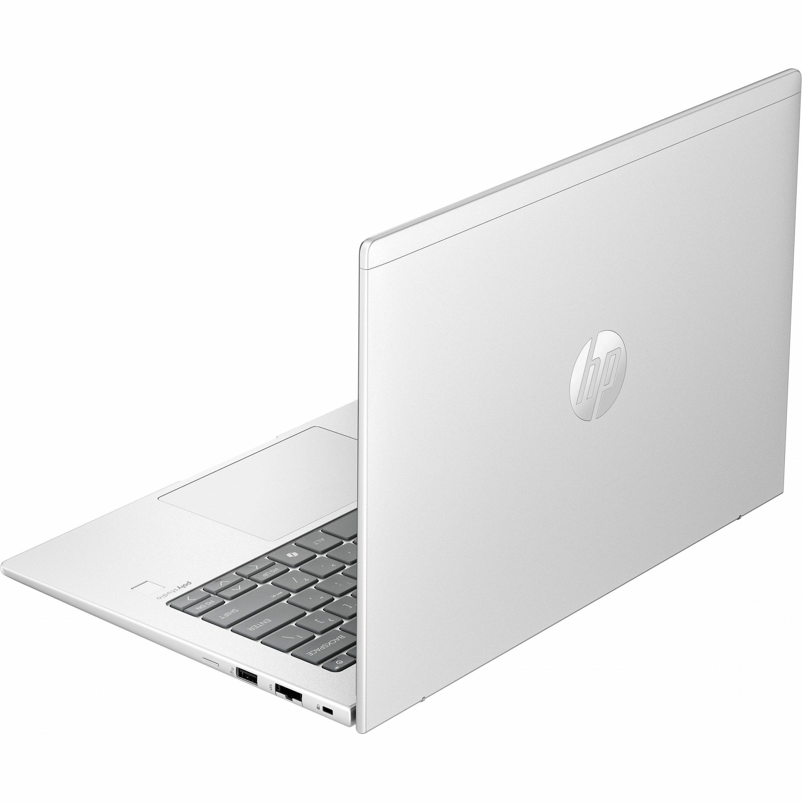 HP ProBook 440 G11 14" Notebook - WUXGA - 60 Hz - Intel Core Ultra 5 125H - 16 GB - 512 GB SSD - Pike Silver Aluminum - Intel Chip - 1920 x 1200 - Windows 11 Pro - Intel Arc Graphics - In-plane Switching (IPS) Technology - Front Camera/Webcam - IEEE 802.11ax Wireless LAN Standard — alternate image3