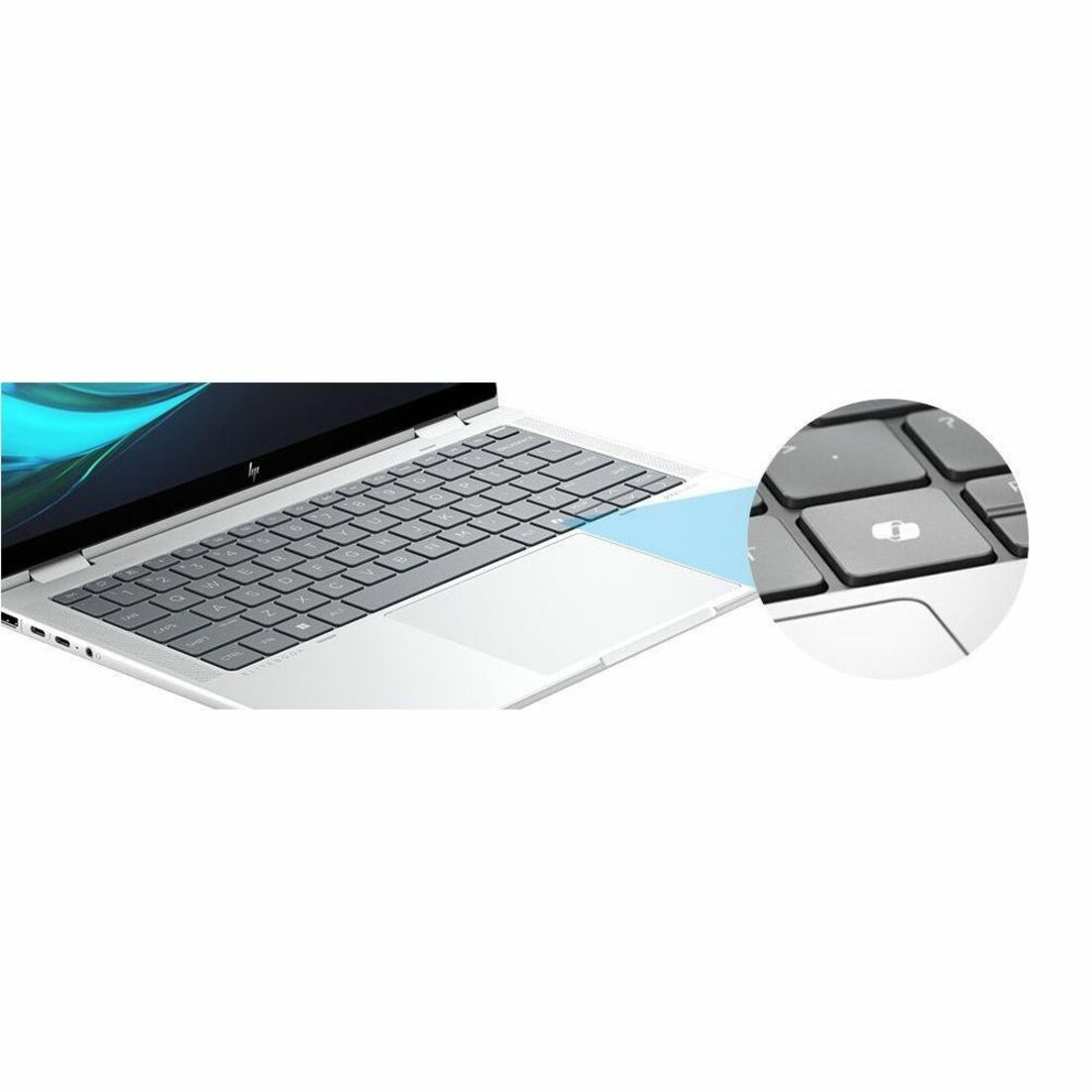 HP Elite x360 1040 G11 14" Touchscreen Convertible 2 in 1 Notebook - Intel Core Ultra 7 165H - 32 GB - 512 GB SSD - Intel Chip - Intel Arc Graphics — alternate image12