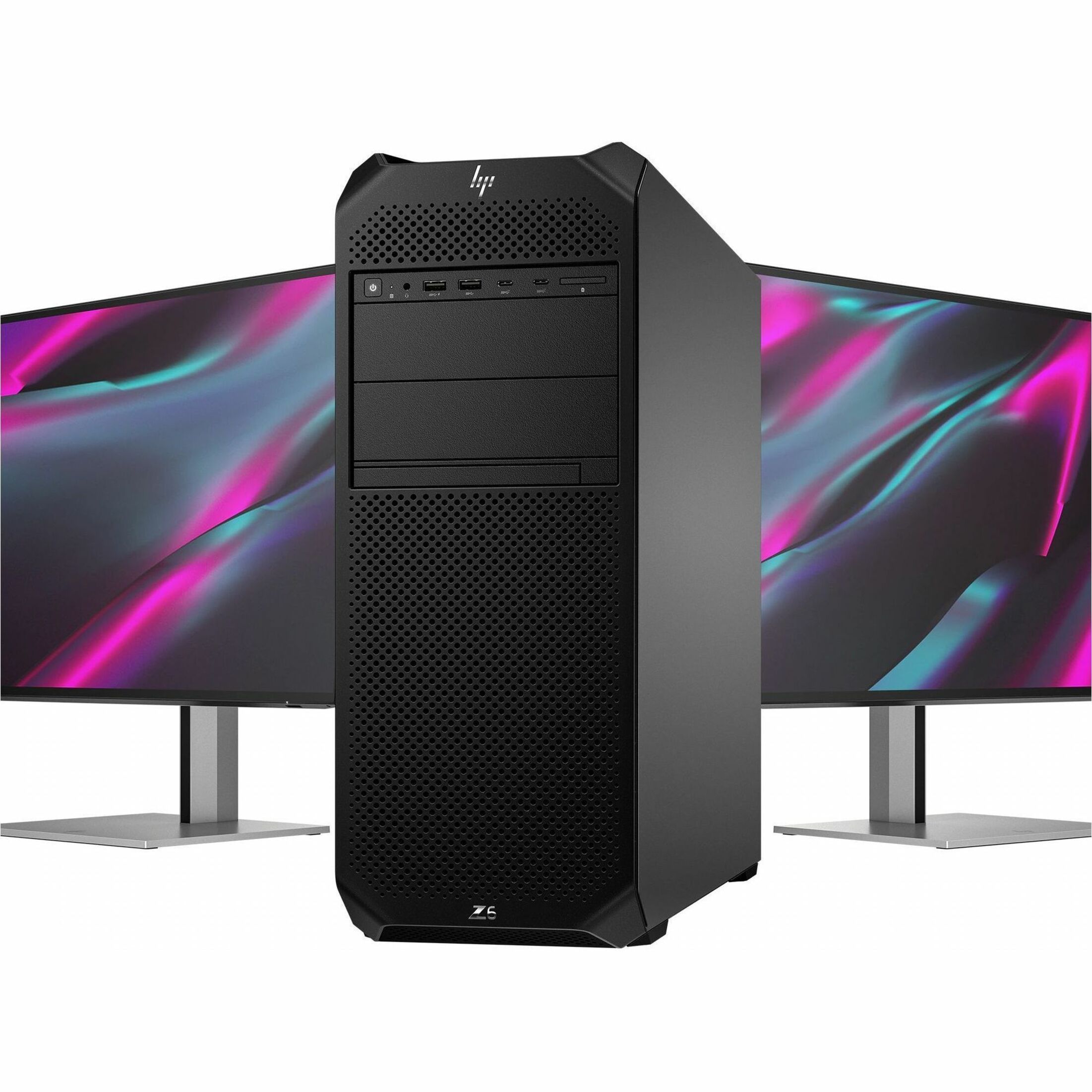 HP Z6 G5 Workstation - 1 Xeon w5-3525 - 32 GB - 1 TB SSD - Tower - Black - Smart Buy - Intel W790 Chip - Windows 11 Pro - 8 GB Graphics - Serial ATA/600, NVMe Controller - 0, 1, 5, 10 RAID Levels - English Keyboard - Gigabit Ethernet — alternate image5