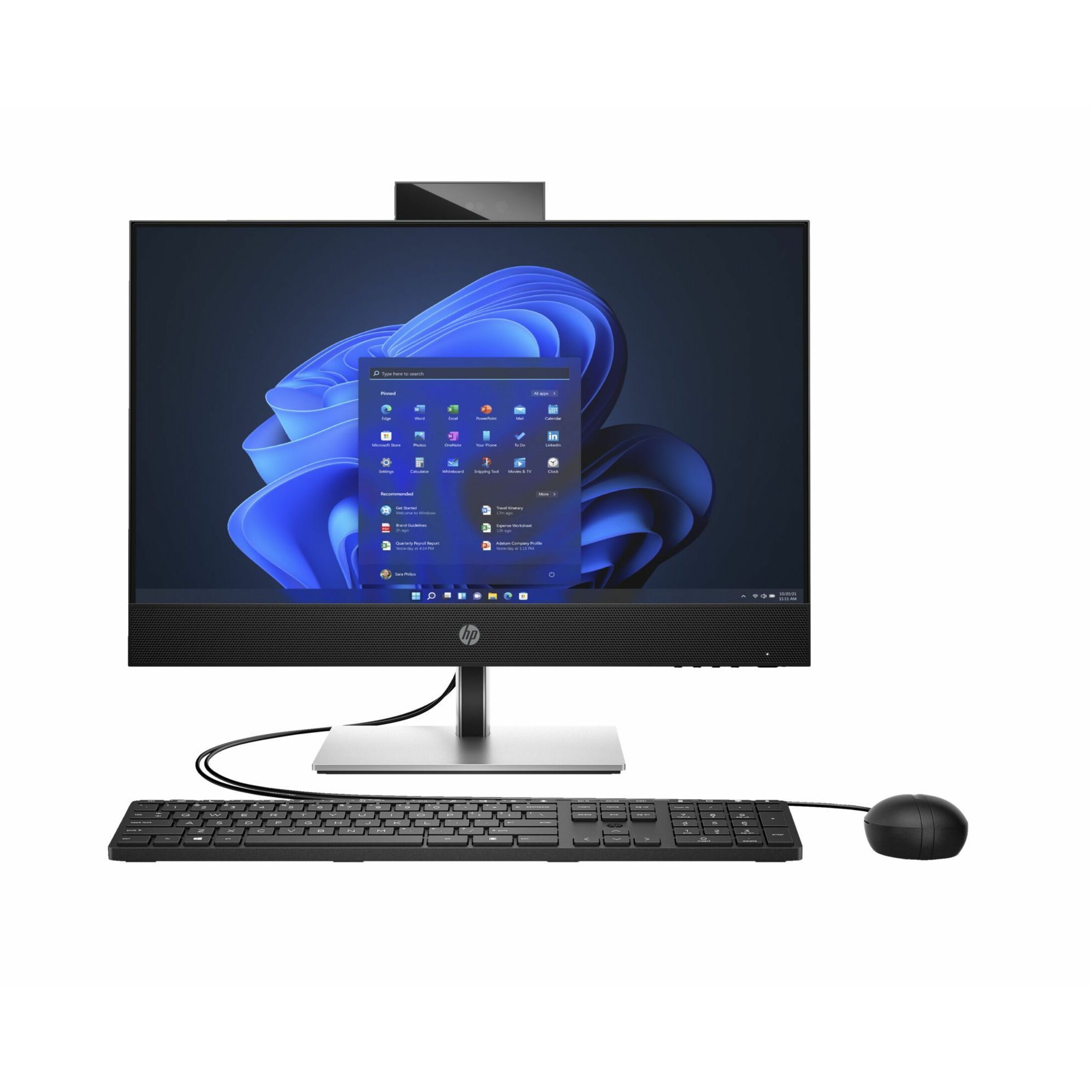 HP ProOne 440 G9 All-in-One Computer - Intel Core i5 14th Gen i5-14500 - 16 GB - 512 GB SSD - 23.8" Full HD - Desktop - Black - Intel Q670 Chip - 1920 x 1080