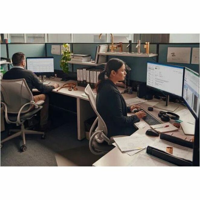 HP Pro t550 Thin Client Celeron J6412 Quad-core (4 Core) 2 GHz - TAA Compliant - Intel Chip - 8 GB RAM DDR4 SDRAM - DDR4-3200/PC4-25600 - 64 GB Flash - Gigabit Ethernet - Windows 11 IoT Enterprise LTSC 2024 - IEEE 802.11ax - Bluetooth 5.3 - DisplayPort - Network (RJ-45) - 7 Total USB Port(s) - 2 USB 2.0 Port(s) - USB Type-C - 45 W — alternate image2