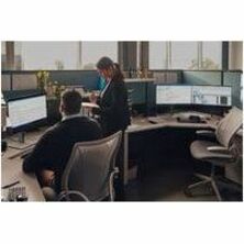 HP Pro t550 Thin Client Celeron J6412 Quad-core (4 Core) 2 GHz - TAA Compliant - Intel Chip - 8 GB RAM DDR4 SDRAM - DDR4-3200/PC4-25600 - 256 GB SSD - Gigabit Ethernet - Windows 11 IoT Enterprise LTSC 2024 - DisplayPort - Network (RJ-45) - 7 Total USB Port(s) - 2 USB 2.0 Port(s) - USB Type-C - 45 W — alternate image1