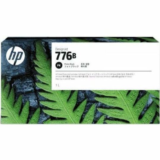 HP 776B Original High Yield Thermal Inkjet Ink Cartridge - Photo Black Pack - 1 L