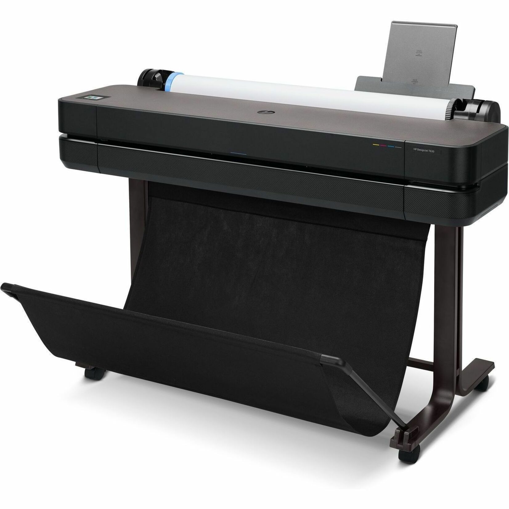 HP Designjet T630 A0 Inkjet Large Format Printer - Includes Printer - 36" Print Width - Color - 30 Second Color Speed - 2400 x 1200 dpi - 1 GB - USB - Ethernet - Wireless LAN - Wi-Fi Direct - Printer Stand Included — leftmaximum
