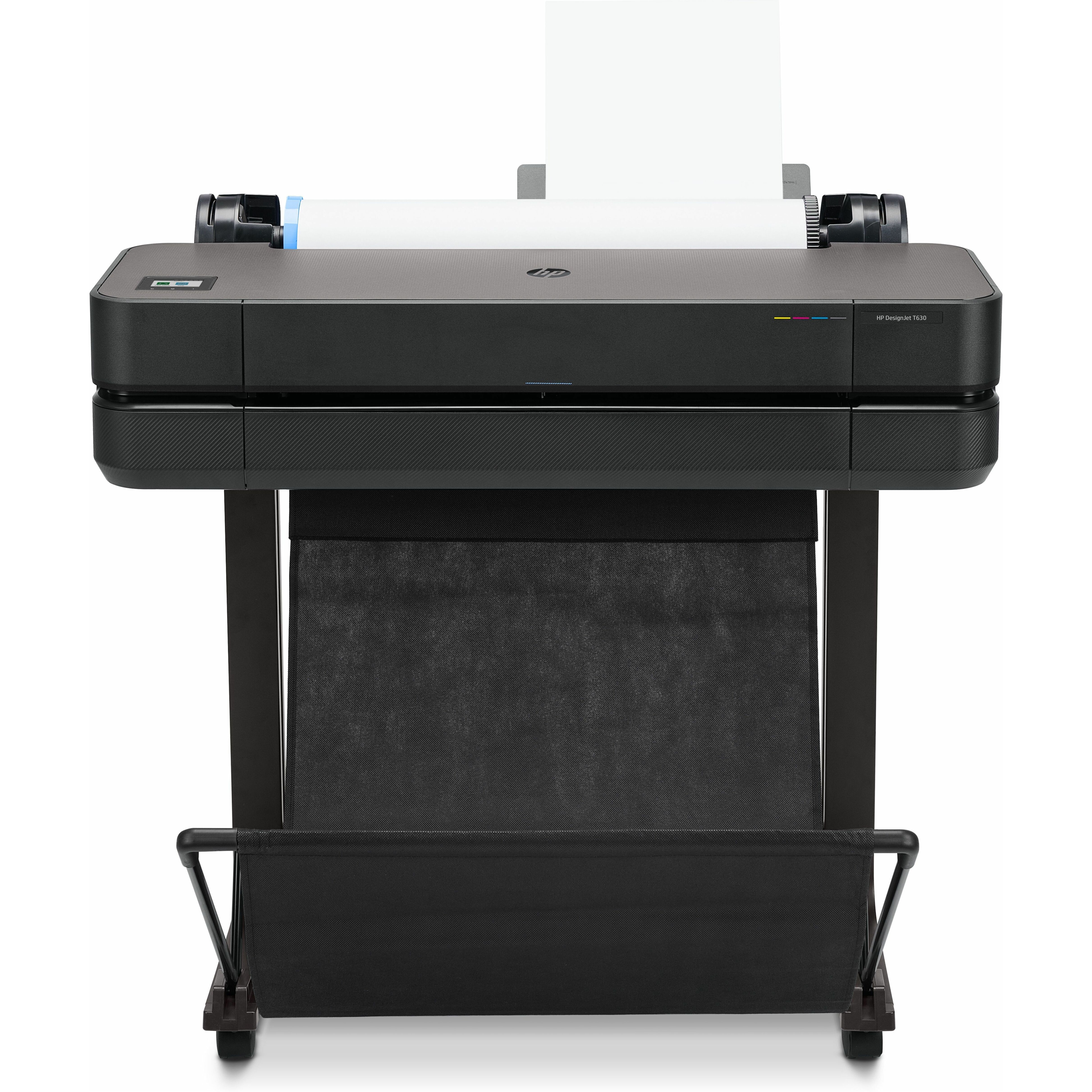 HP Designjet T630 A0 Inkjet Large Format Printer - Includes Printer - 24" Print Width - Color - 30 Second Color Speed - 2400 x 1200 dpi - 1 GB - USB - Ethernet - Wireless LAN - Wi-Fi Direct - Printer Stand Included