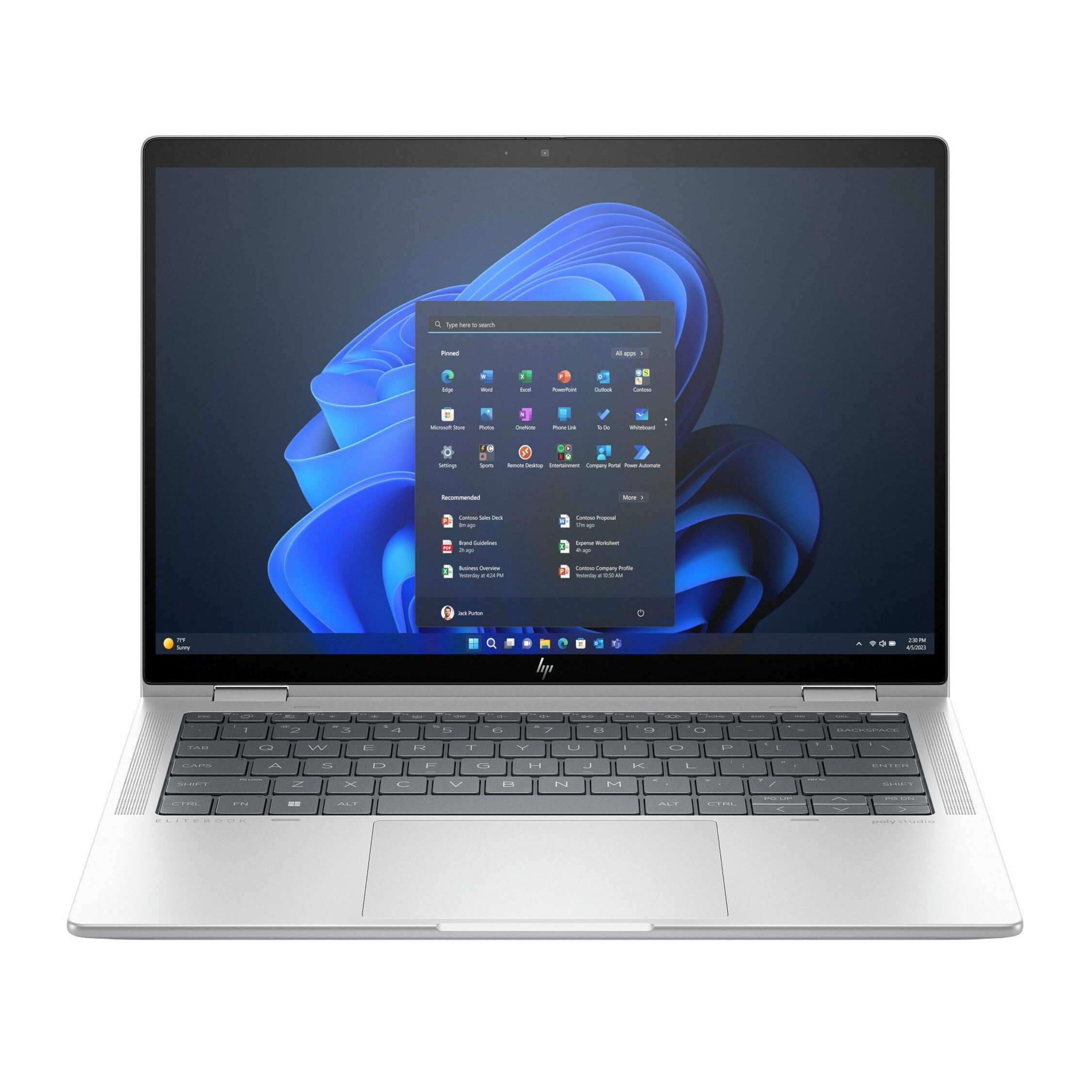 HP Elite x360 1040 G11 14" Touchscreen Convertible 2 in 1 Notebook - 2.8K - Intel Core Ultra 5 1st Gen 135H - vPro Technology - 32 GB - 512 GB SSD - Intel Chip - 2880 x 1800 - FreeDOS - Intel - In-plane Switching (IPS) Technology - Front Camera/Webcam - IEEE 802.11ax Wireless LAN Standard - Wi-Fi 6E