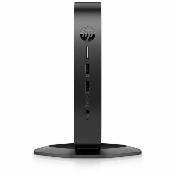 HP Elite t655 Thin Client Ryzen Embedded R2314 Quad-core (4 Core) 2.10 GHz - TAA Compliant - AMD Chip - 8 GB RAM DDR4 SDRAM - 256 GB SSD - Gigabit Ethernet - Windows 11 IoT Enterprise LTSC 2024 - DisplayPort - Network (RJ-45) - 7 Total USB Port(s) - 2 USB 2.0 Port(s) - USB Type-C - 45 W — alternate image2