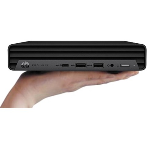 HP Pro Mini 400 G9 Desktop Computer - Intel Core i7 12th Gen i7-12700T - 16 GB - 512 GB SSD - Mini PC - Smart Buy Plus - Intel Q670 Chip - Windows 11 Pro - Intel UHD Graphics 770 DDR4 SDRAM - French Keyboard - IEEE 802.11ax Wireless LAN - 90 W — alternate image1