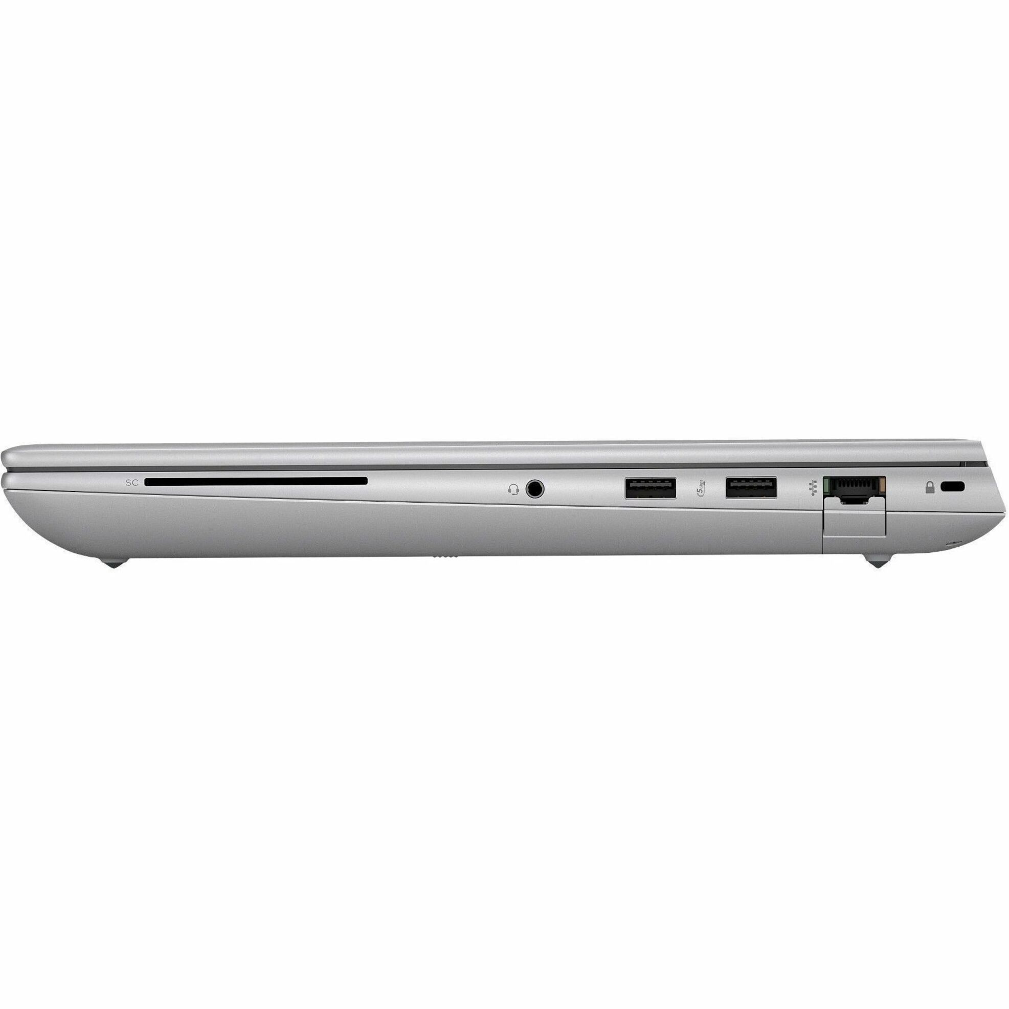 HP ZBook Fury G11 16" Mobile Workstation - WUXGA - Intel Core i7 14th Gen i7-14700HX - 64 GB - 512 GB SSD - Intel WM790 Chip - 1920 x 1200 - Windows 11 Pro - Intel UHD Graphics with 12 GB, NVIDIA RTX 3500 Ada Generation - In-plane Switching (IPS) Technology - Front Camera/Webcam - IEEE 802.11be Wireless LAN Standard - Wi-Fi 7 — left