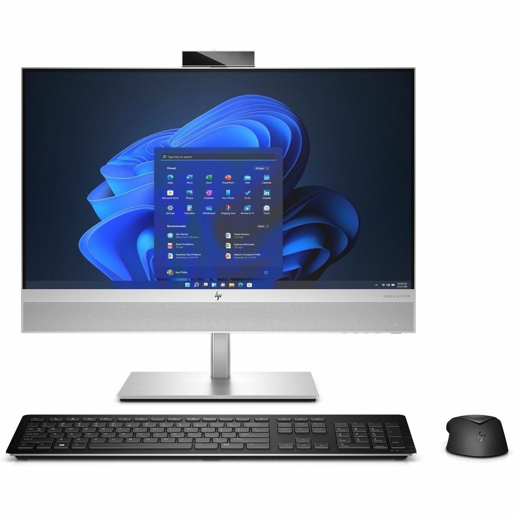HP EliteOne 840 G9 All-in-One Computer - Intel Core i5 14th Gen i5-14500 - 16 GB - 256 GB SSD - 23.8" Full HD - Desktop - Intel Q670 Chip - 1920 x 1080 — front