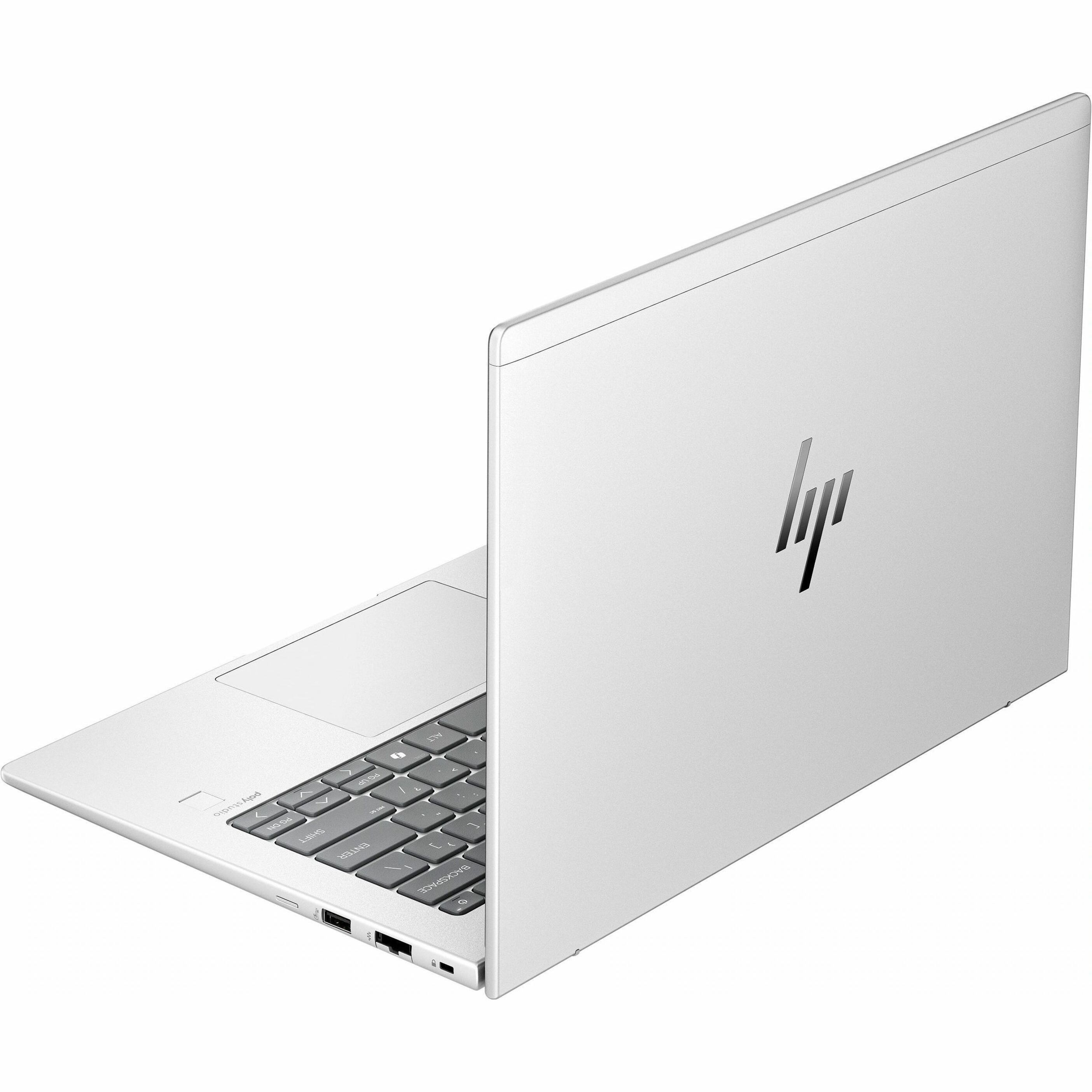 HP EliteBook 640 G11 14" Notebook - WUXGA - 60 Hz - Intel Core Ultra 5 135U - vPro Technology - 16 GB - 256 GB SSD - Pike Silver Aluminum - Intel Chip - 1920 x 1200 - Windows 11 Pro - Intel - In-plane Switching (IPS) Technology - Front Camera/Webcam - IEEE 802.11ax Wireless LAN Standard — alternate image1