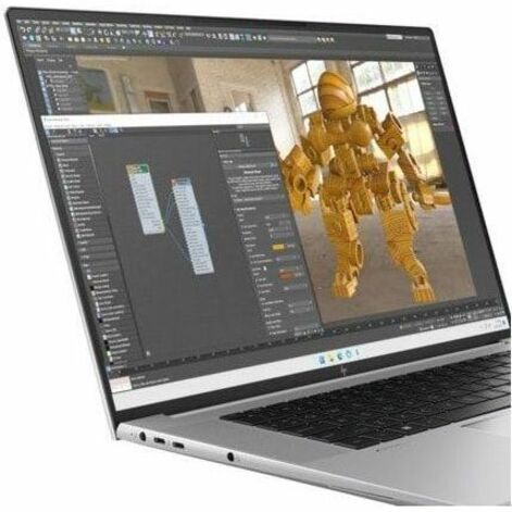 HP ZBook Studio G11 16" Mobile Workstation - WUXGA - 60 Hz - Intel Core Ultra 7 165H - vPro Technology - 16 GB - 512 GB SSD - Intel Chip - 1920 x 1200 - Windows 11 Pro - NVIDIA RTX 1000 Ada Generation with 6 GB, Intel Arc Graphics - In-plane Switching (IPS) Technology - Front Camera/Webcam - IEEE 802.11be Wireless LAN Standard — alternate image4