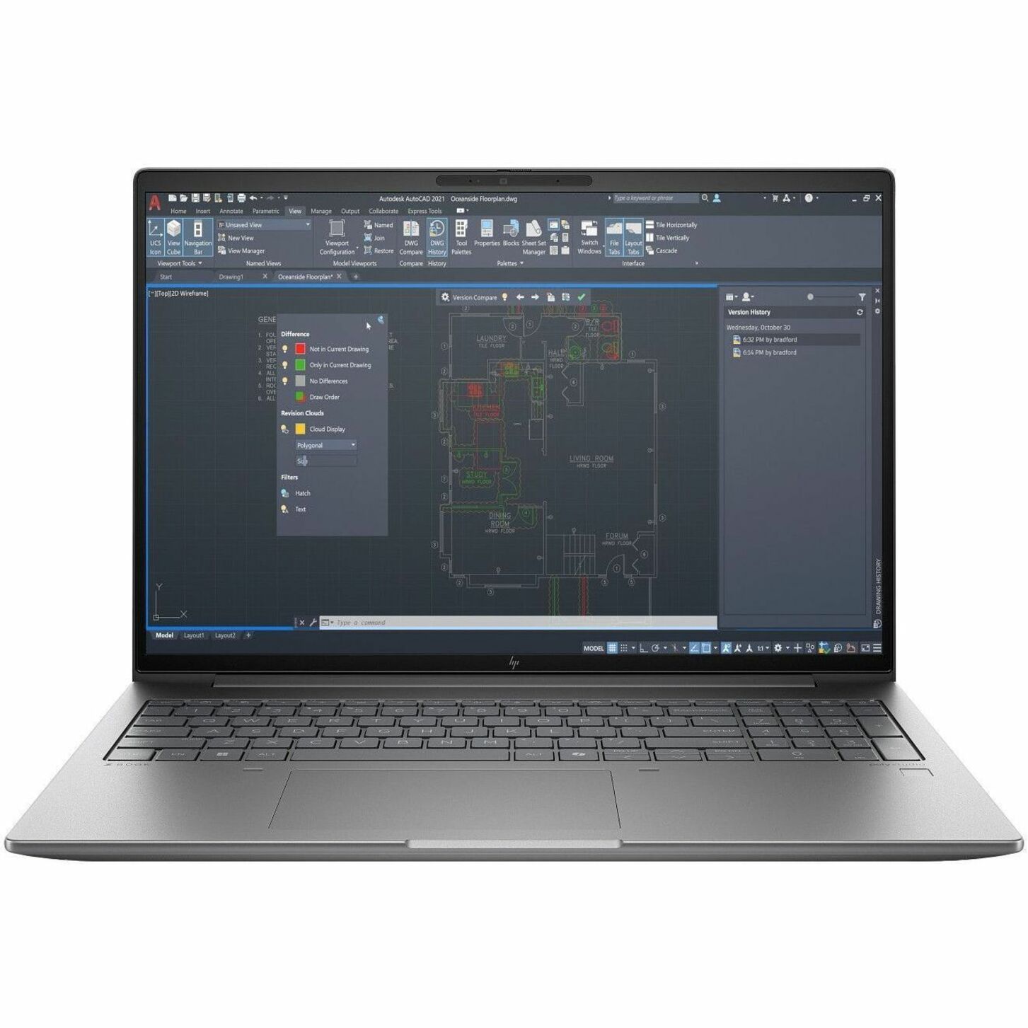 HP ZBook Power G11 A 16" Mobile Workstation - WQXGA - 120 Hz - AMD Ryzen 9 8945HS - 64 GB - 1 TB SSD - AMD Chip - 2560 x 1600 - AMD - Eyesafe, In-plane Switching (IPS) Technology - Front Camera/Webcam - IEEE 802.11ax Wireless LAN Standard — alternate image3
