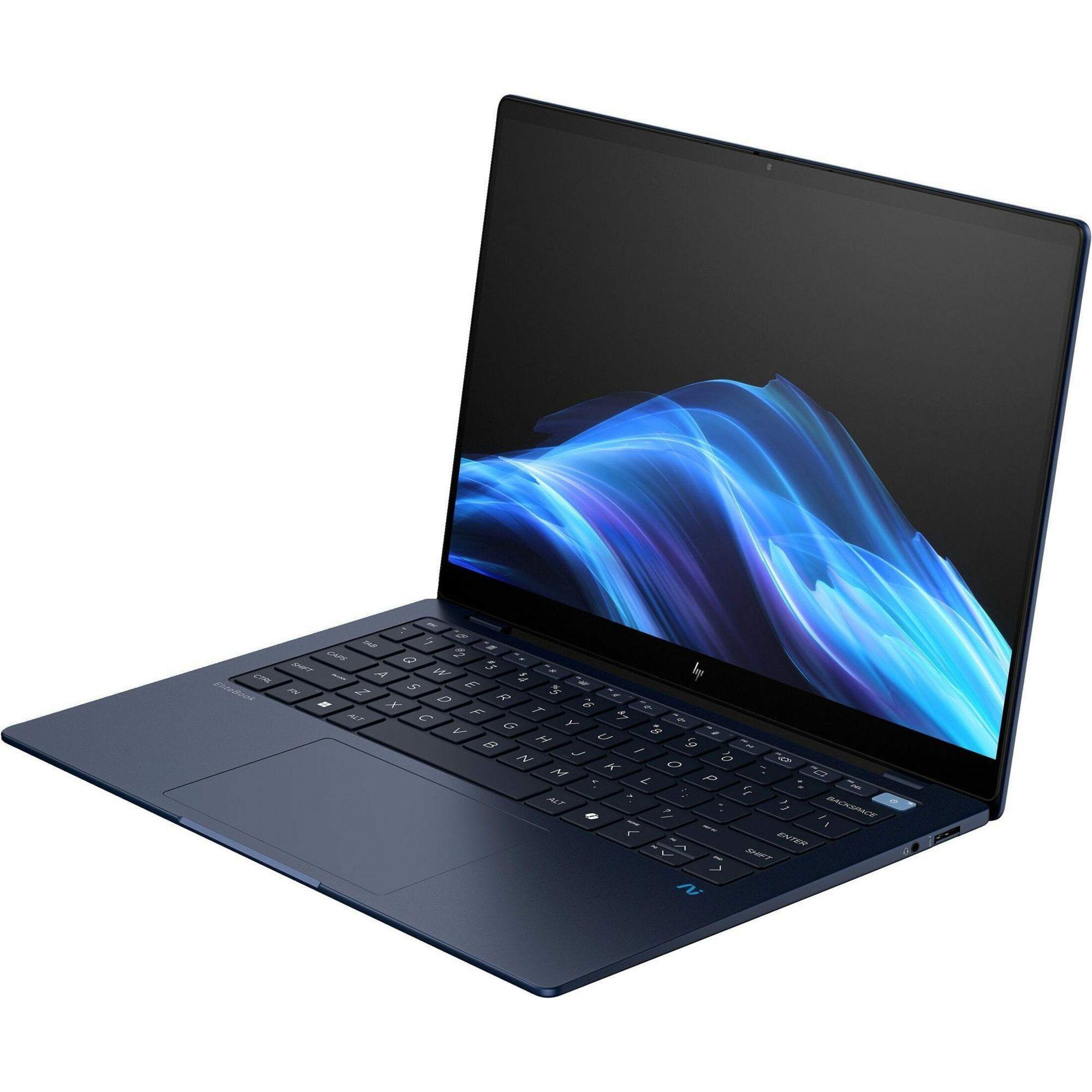 HP EliteBook Ultra G1q 14" Touchscreen Notebook - 2.2K - 60 Hz - Qualcomm Snapdragon X Elite X1E-78-100 - 32 GB - 512 GB SSD - Qualcomm Chip - 2240 x 1400 - Qualcomm Adreno Graphics - BrightView - 26 Hours Battery Run Time — alternate image2