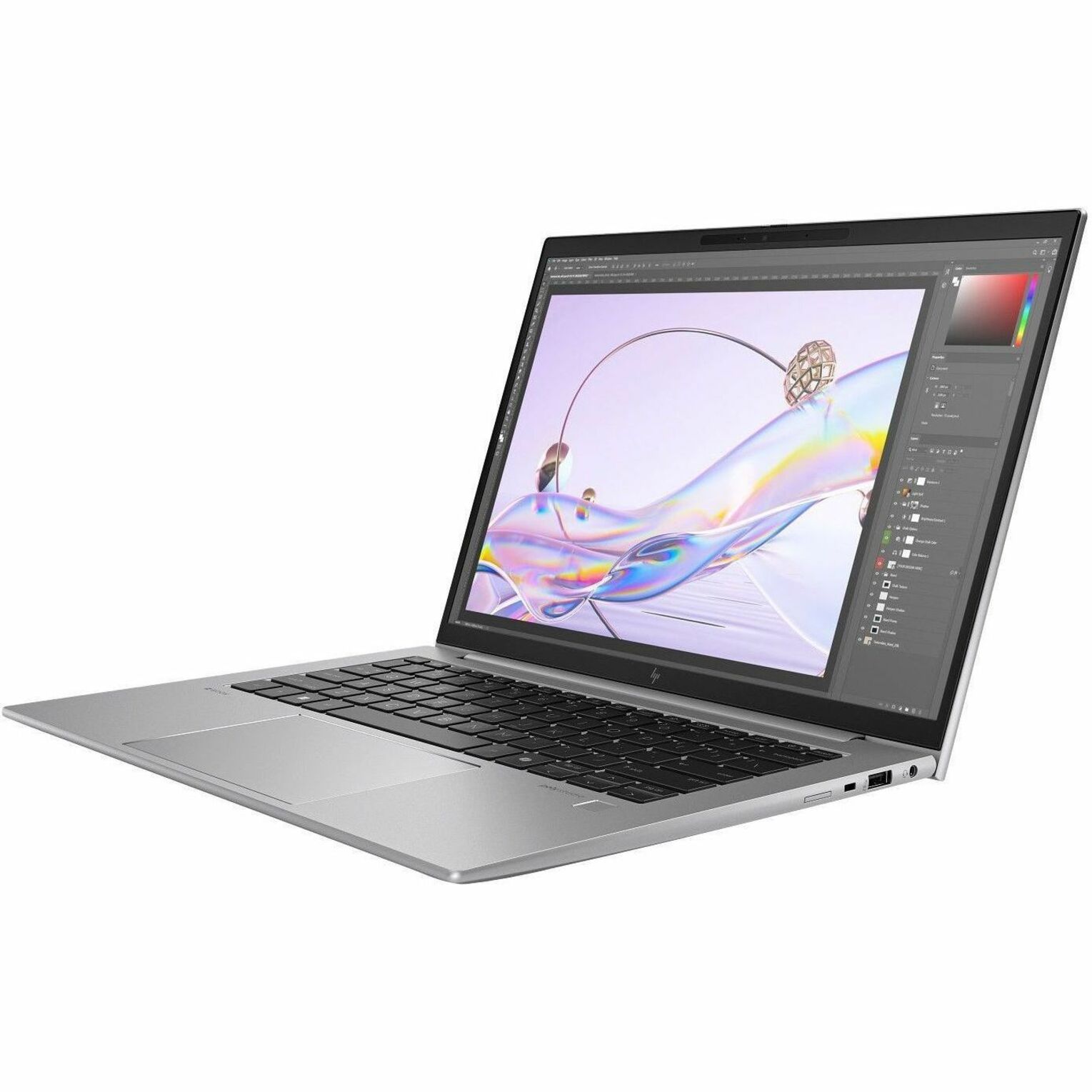 HP ZBook Firefly G11 A 14" Mobile Workstation - 5G - WUXGA - 60 Hz - AMD Ryzen 9 8945HS - 64 GB - 2 TB SSD - AMD Chip - LTE - 1920 x 1200 - AMD - In-plane Switching (IPS) Technology - Front Camera/Webcam - IEEE 802.11ax Wireless LAN Standard — alternate image10