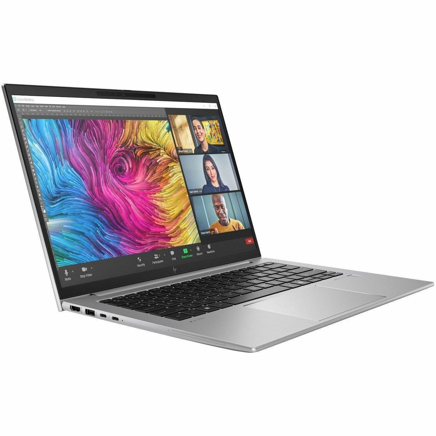 HP ZBook Firefly G11 A 14" Mobile Workstation - 5G - WUXGA - 60 Hz - AMD Ryzen 9 8945HS - 64 GB - 2 TB SSD - AMD Chip - LTE - 1920 x 1200 - AMD - In-plane Switching (IPS) Technology - Front Camera/Webcam - IEEE 802.11ax Wireless LAN Standard — alternate image11