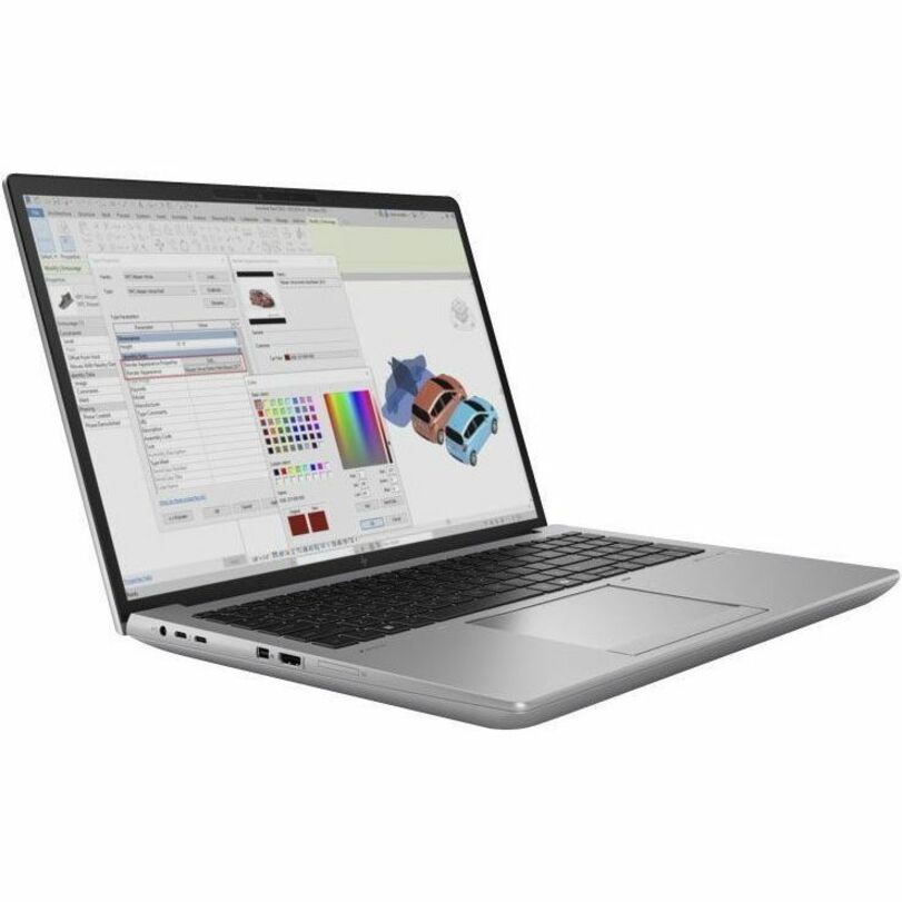 HP ZBook Fury G11 16" Mobile Workstation - WQUXGA - 120 Hz - Intel Core i7 13th Gen i7-13850HX - 64 GB - 2 TB SSD - Intel WM790 Chip - 3840 x 2400 - Windows 11 Pro - NVIDIA RTX 5000 Ada Generation with 16 GB, Intel UHD Graphics - In-plane Switching (IPS) Technology, DreamColor - Front Camera/Webcam - IEEE 802.11be Wireless LAN Standard — alternate image5