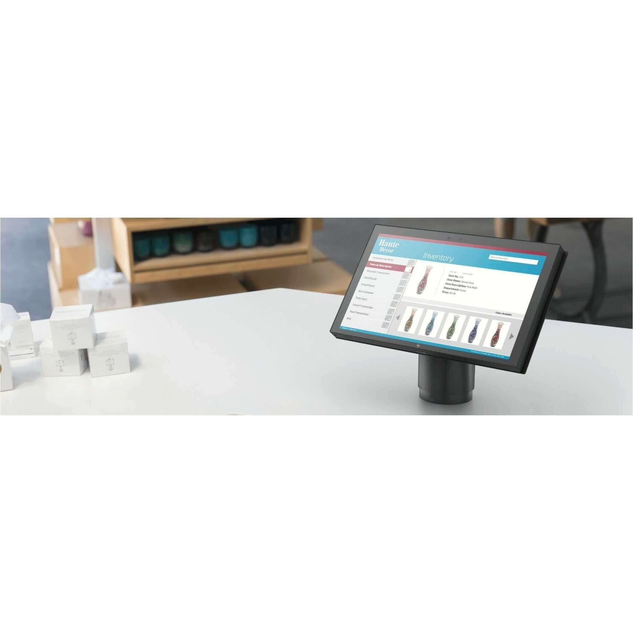 HP Engage One Pro POS Terminal - (Intel Core i5 i5-10500E 3.10 GHz - vPro Technology - 16 GB DDR4 SDRAM - 256 GB SSD PCIe NVMe — alternate image1