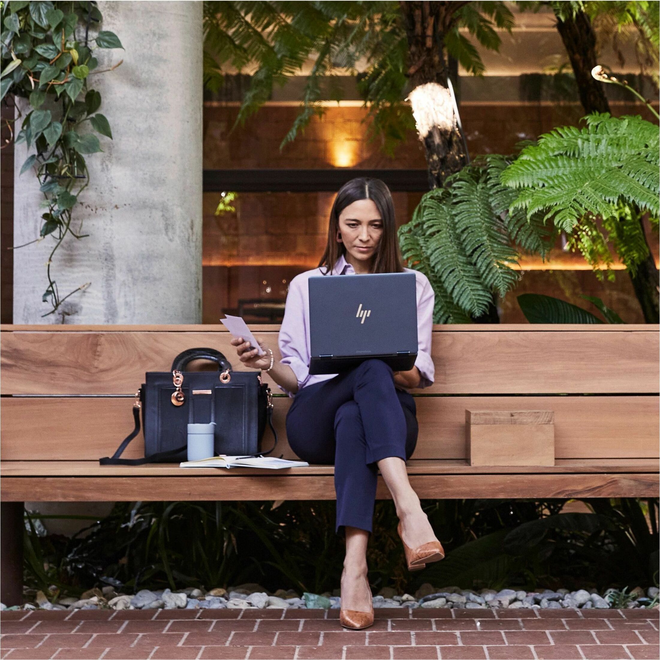 HP Elite Dragonfly Chromebook Enterprise 13.5" Touchscreen Convertible 2 in 1 Chromebook - Intel Core i5 12th Gen i5-1245U - 16 GB - 256 GB SSD - Intel Chip - ChromeOS - Intel - In-plane Switching (IPS) Technology - 10 Hours Battery Run Time - IEEE 802.11ax Wireless LAN Standard — life style