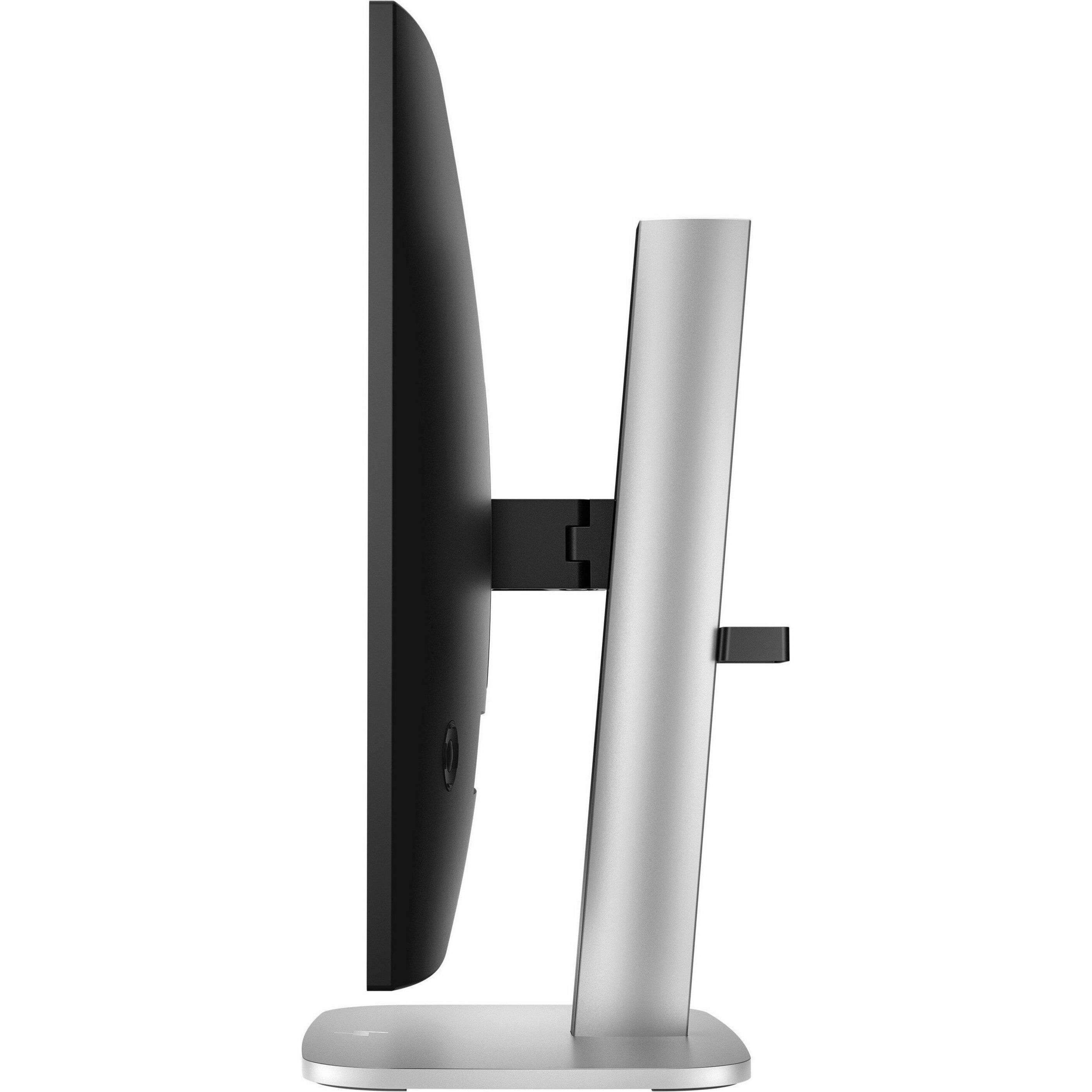 HP 524pn 24" Class WUXGA LCD Monitor - 16:10 - Jet Black - 24" Viewable - In-plane Switching (IPS) Technology - 1920 x 1200 - 16.7 Million Colors - 350 Nit - 5 ms - 100 Hz Refresh Rate — left