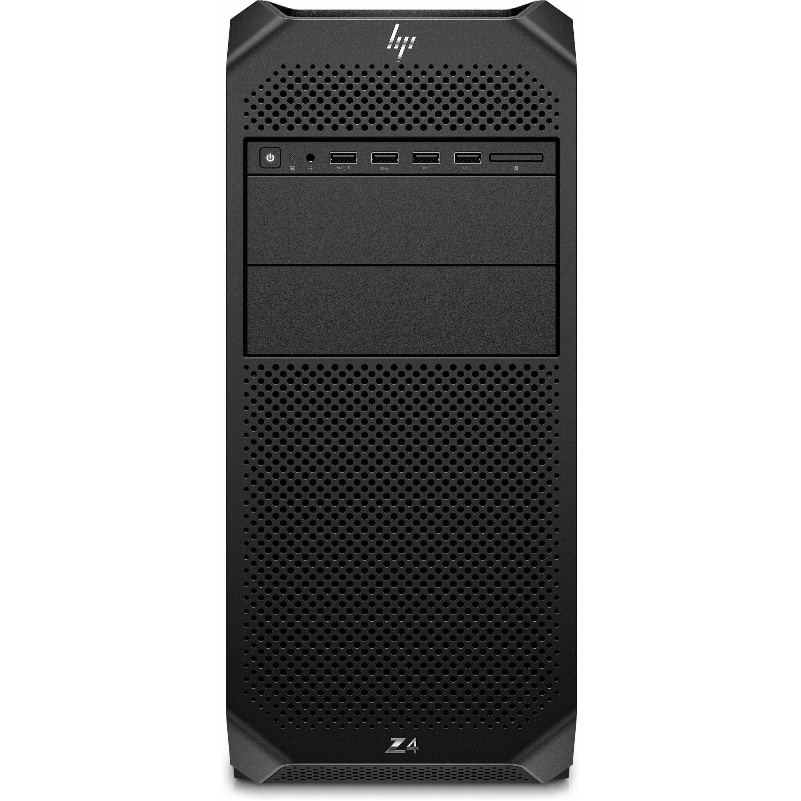 HP Z4 G5 Workstation - 1 x Intel Xeon w5-2545 - 128 GB - Tower - Black - Intel W790 Chip - Serial ATA/600, NVMe Controller - 0, 1, 5, 10 RAID Levels - Gigabit Ethernet