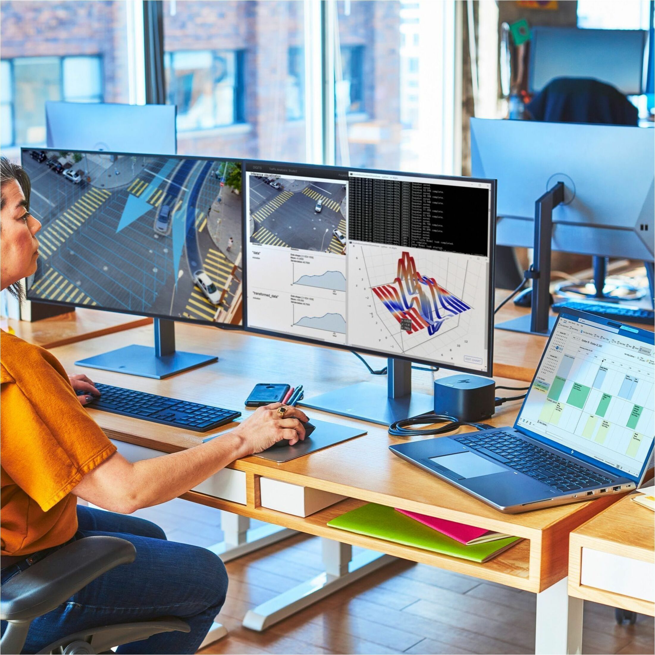 HP ZBook Fury G11 16" Mobile Workstation - WQUXGA - 120 Hz - Intel Core i7 14th Gen i7-14700HX - 64 GB - 1 TB SSD - Intel WM790 Chip - 3840 x 2400 - Windows 11 Pro - NVIDIA RTX 3500 Ada Generation with 12 GB, Intel UHD Graphics - In-plane Switching (IPS) Technology, DreamColor - Front Camera/Webcam - 13 Hours Battery Run Time - IEEE 802.11be Wireless LAN Standard — alternate image4