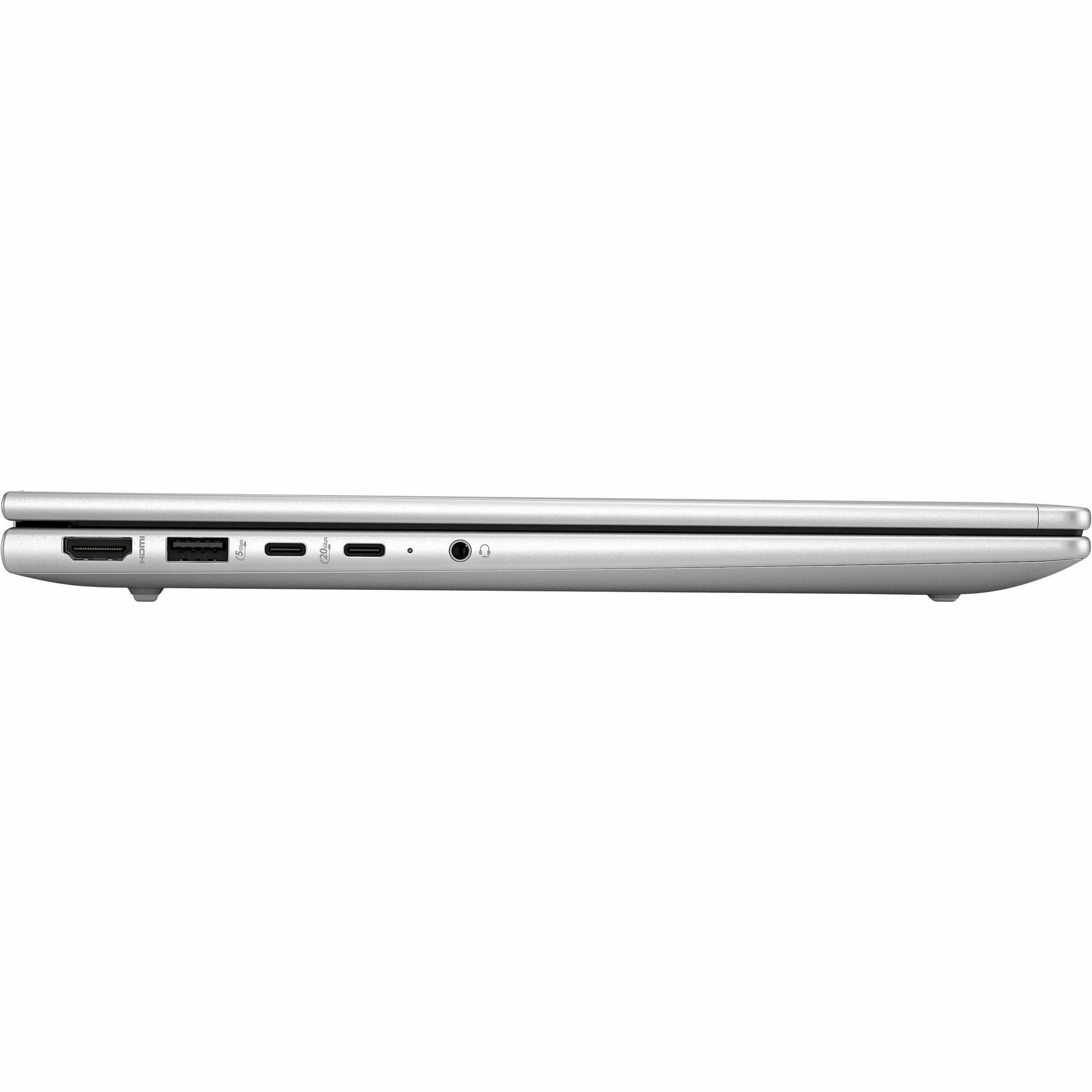 HP ProBook 440 G11 14" Touchscreen Notebook - WUXGA - 60 Hz - Intel Core Ultra 5 125U - 16 GB - 256 GB SSD - Pike Silver Aluminum - Intel Chip - 1920 x 1200 - Windows 11 Pro - Intel - In-plane Switching (IPS) Technology - Front Camera/Webcam - IEEE 802.11ax Wireless LAN Standard — right