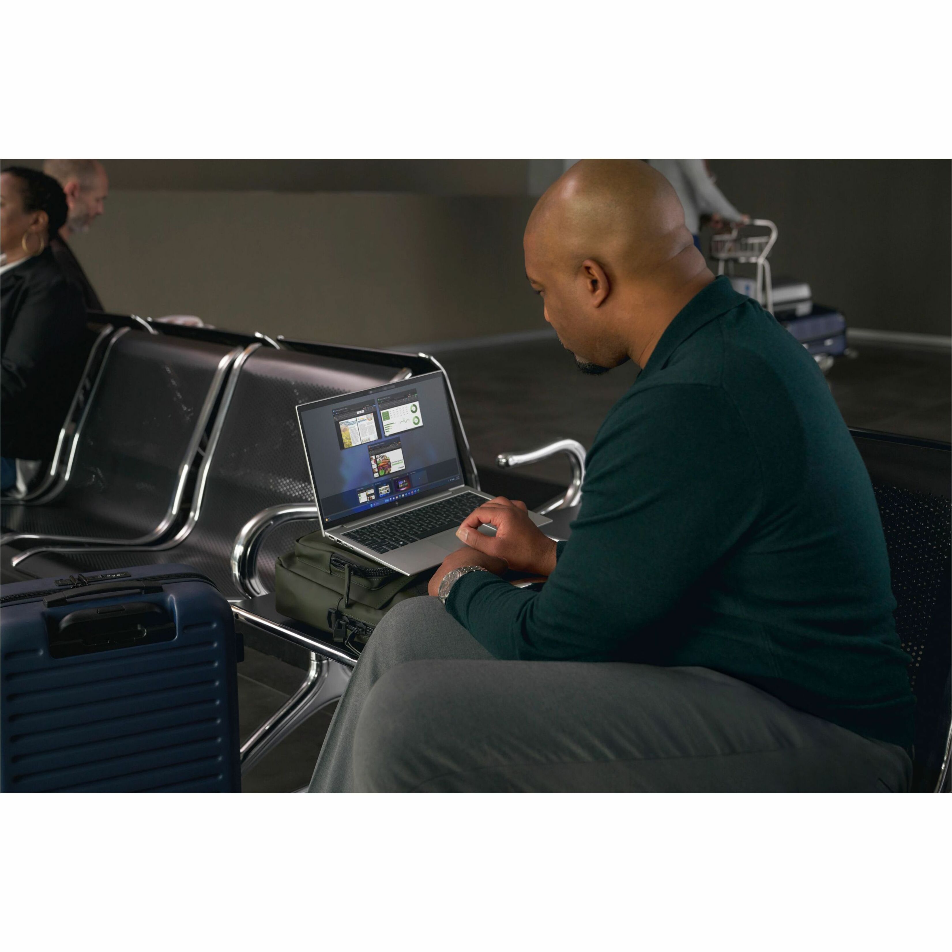 HP EliteBook X G1a 14 inch Notebook Next Gen AI PC Wolf Pro Security Edition - Smart Buy - AMD Chip - 2880 x 1800 - Windows 11 Pro - AMD Radeon 880M Graphics - BrightView, In-plane Switching (IPS) Technology - Front Camera/Webcam - IEEE 802.11be Wireless LAN Standard — life style