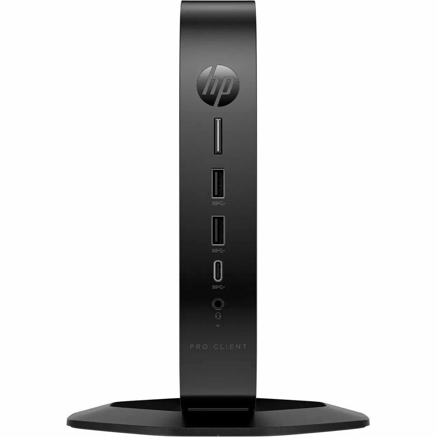 HP Pro t550 Thin Client - Intel Celeron J6412 Quad-core (4 Core) 2 GHz - TAA Compliant - Intel Chip - 8 GB RAM DDR4 SDRAM - DDR4-3200/PC4-25600 - 256 GB SSD - Intel - Gigabit Ethernet - Windows 11 IoT Enterprise LTSC 2024English) - IEEE 802.11ax - Bluetooth 5.3 - DisplayPort - Network (RJ-45) - 7 Total USB Port(s) - 2 USB 2.0 Port(s) - USB Type-C - English Keyboard - 45 W — alternate image2