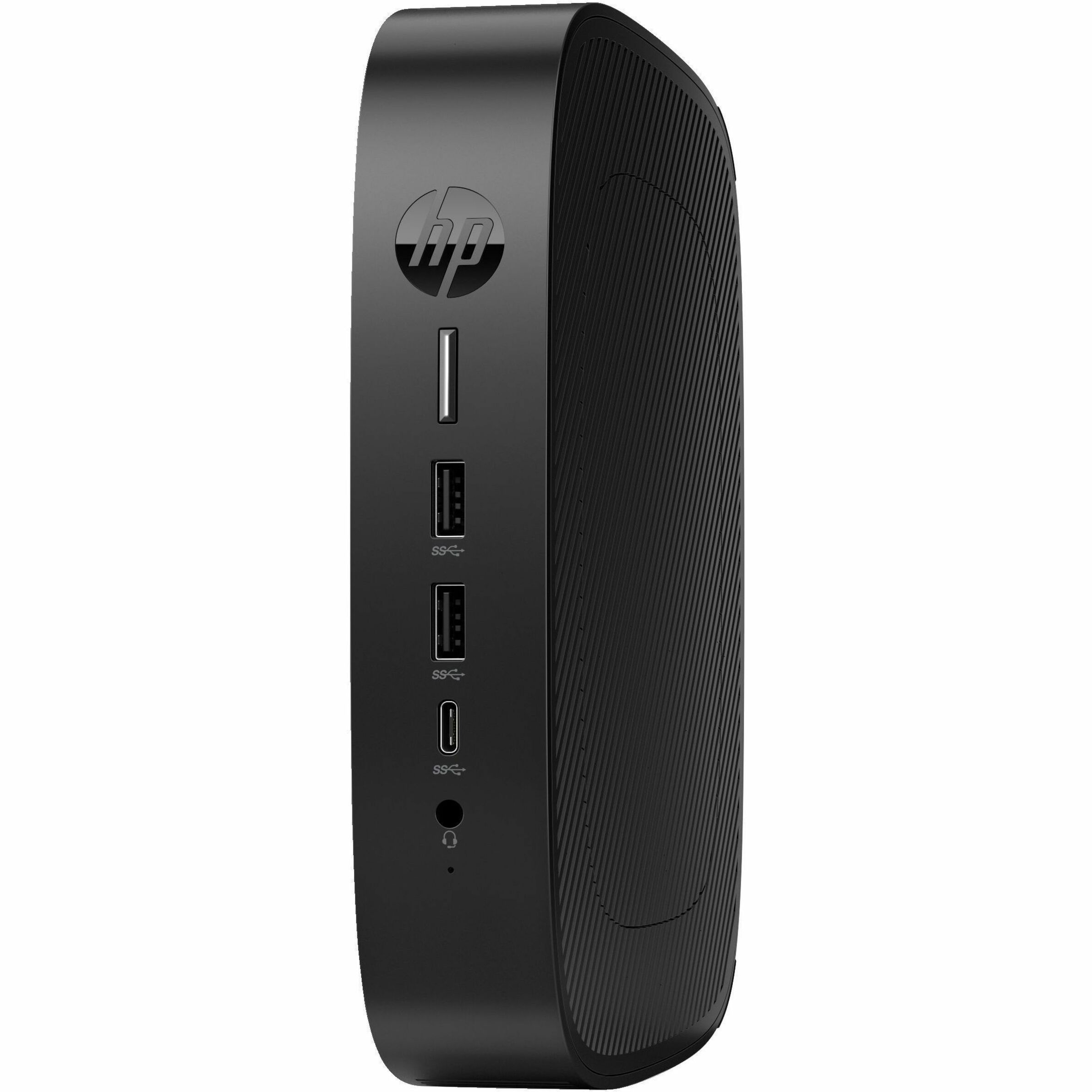 HP Elite t655 Thin Client Ryzen Embedded R2314 Quad-core (4 Core) 2.10 GHz - TAA Compliant - AMD Chip - 8 GB RAM DDR4 SDRAM - 64 GB Flash - Gigabit Ethernet - Windows 11 IoT Enterprise LTSC 2024English) - IEEE 802.11ax - Bluetooth 5.3 - DisplayPort - Network (RJ-45) - 7 Total USB Port(s) - 2 USB 2.0 Port(s) - USB Type-C - English Keyboard - 45 W — leftmaximum