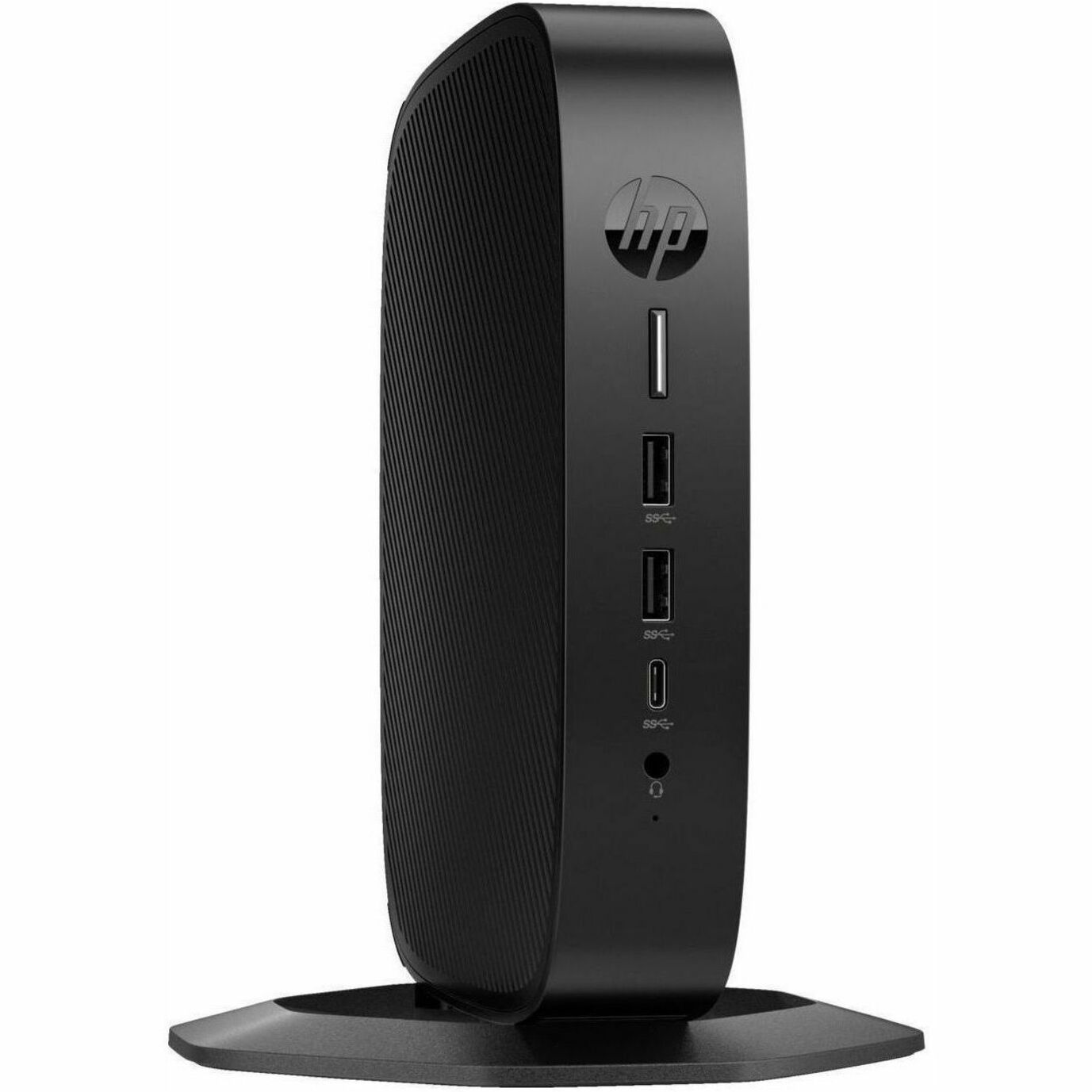 HP Elite t655 Thin Client Ryzen Embedded R2314 Quad-core (4 Core) 2.10 GHz - TAA Compliant - AMD Chip - 8 GB RAM DDR4 SDRAM - 256 GB SSD - Gigabit Ethernet - Windows 11 IoT Enterprise LTSC 2024English) - DisplayPort - Network (RJ-45) - 7 Total USB Port(s) - 2 USB 2.0 Port(s) - USB Type-C - English Keyboard - 45 W — alternate image1