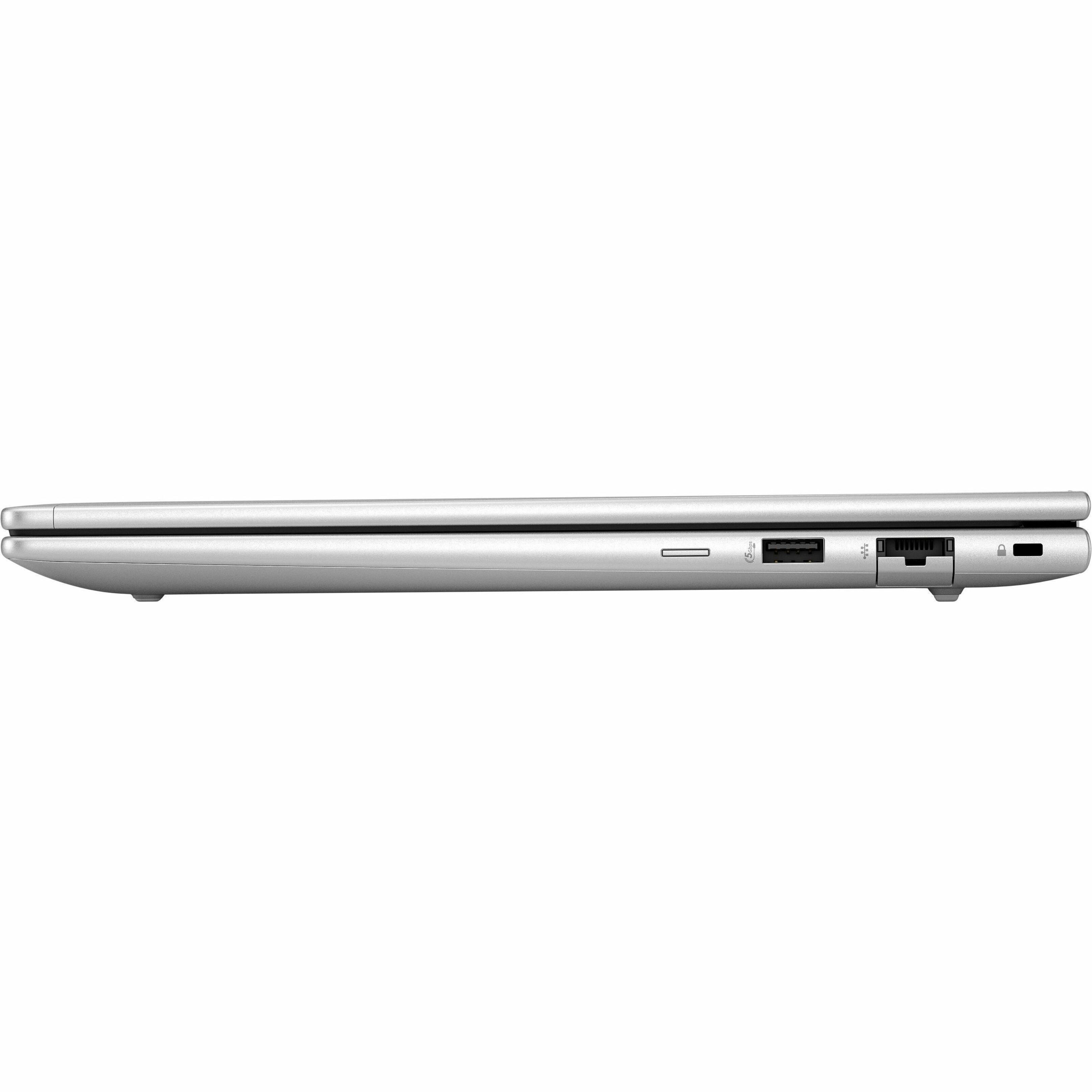 HP Elite mt645 G8 14" Thin Client Notebook - WUXGA - 60 Hz - AMD Ryzen 5 7535U - 8 GB - 256 GB SSD - Pike Silver - AMD Chip - 1920 x 1200 - Windows 11 IoT Enterprise LTSC 2024 - AMD Radeon 660M Graphics - In-plane Switching (IPS) Technology - Front Camera/Webcam - IEEE 802.11ax Wireless LAN Standard — leftmaximum